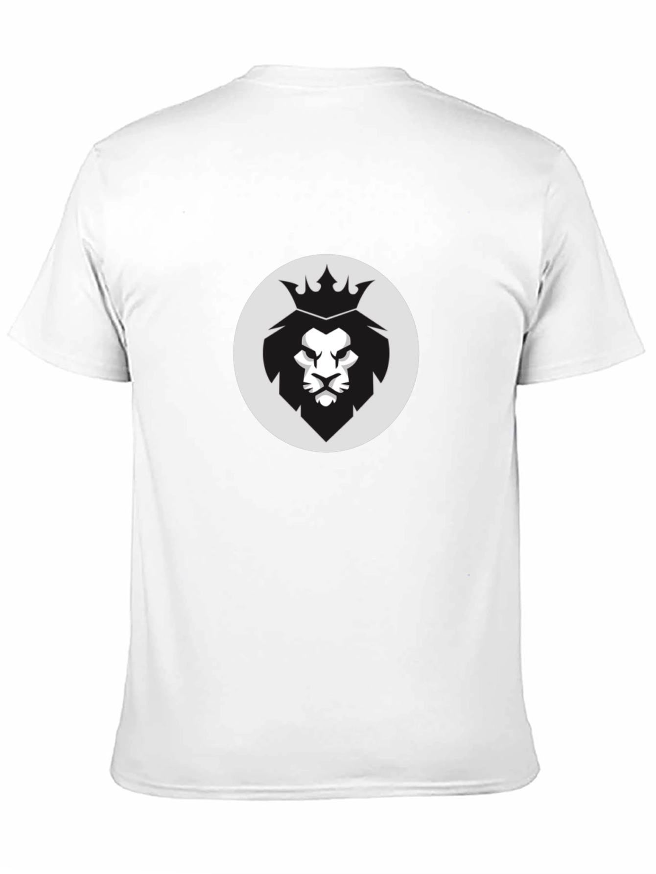 King Lion Graphic Black T-Shirt