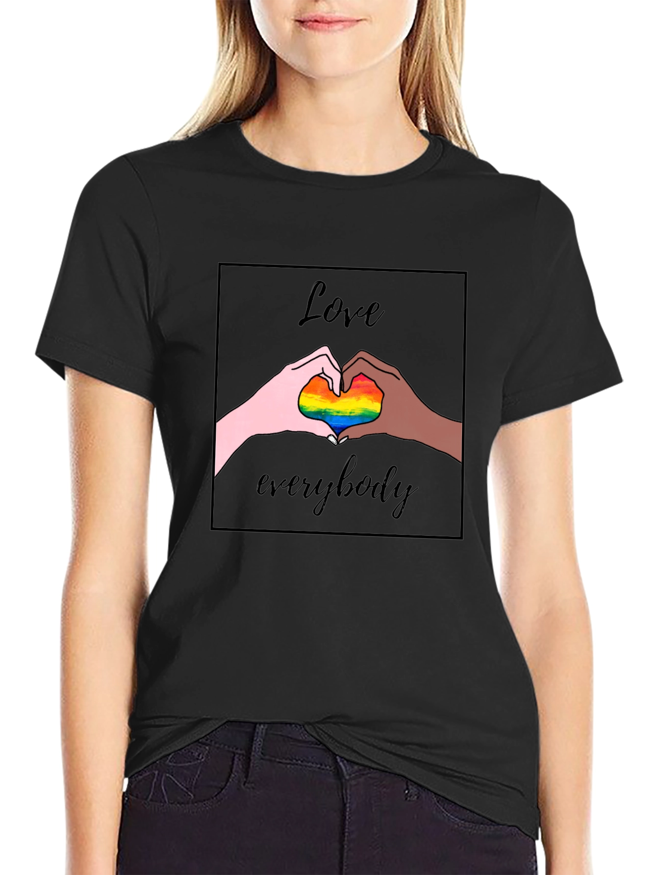 Love Everybody Graphic Tee - Pride