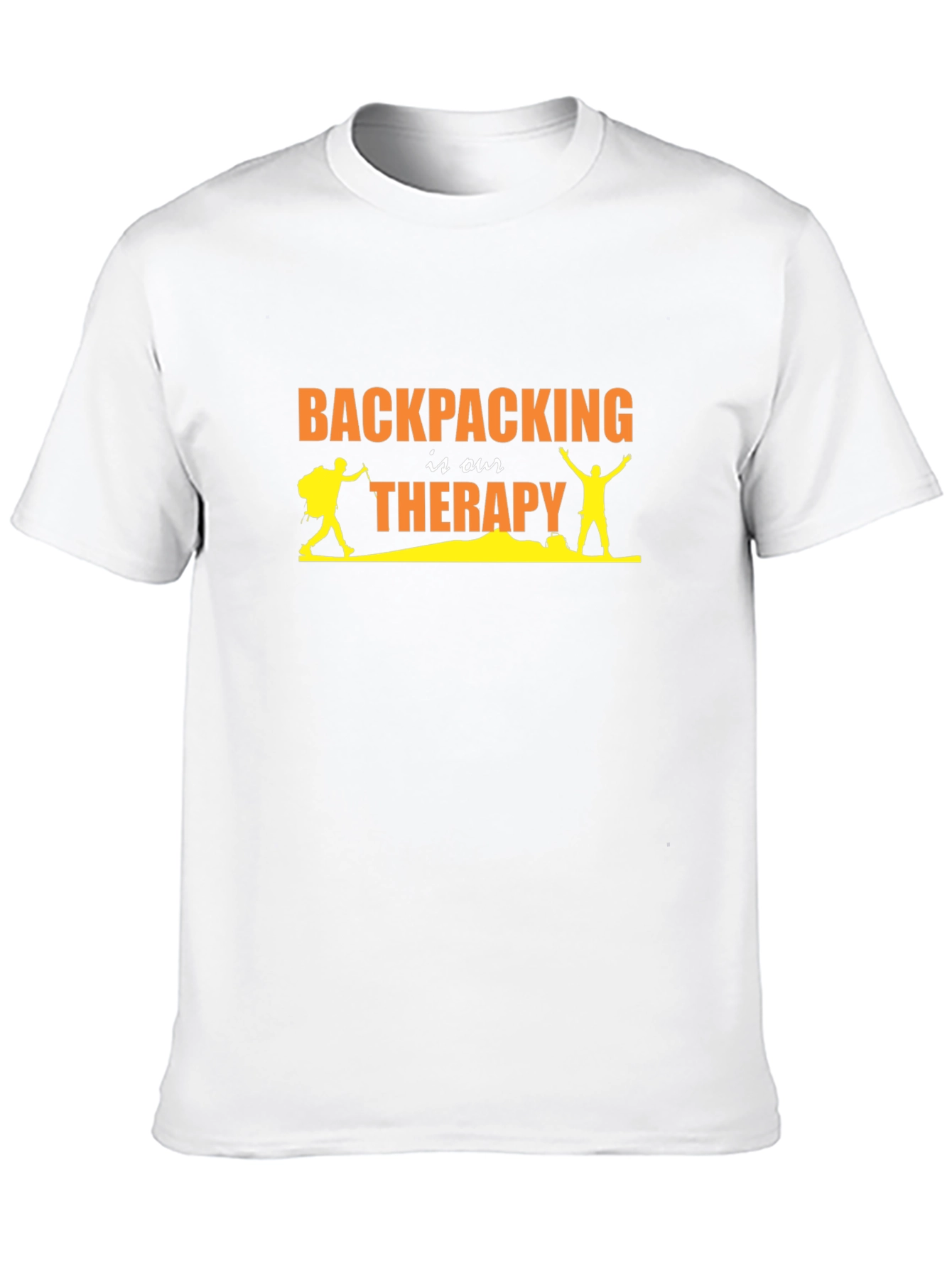 Backpacking is Our Therapy Graphic T-Shirt