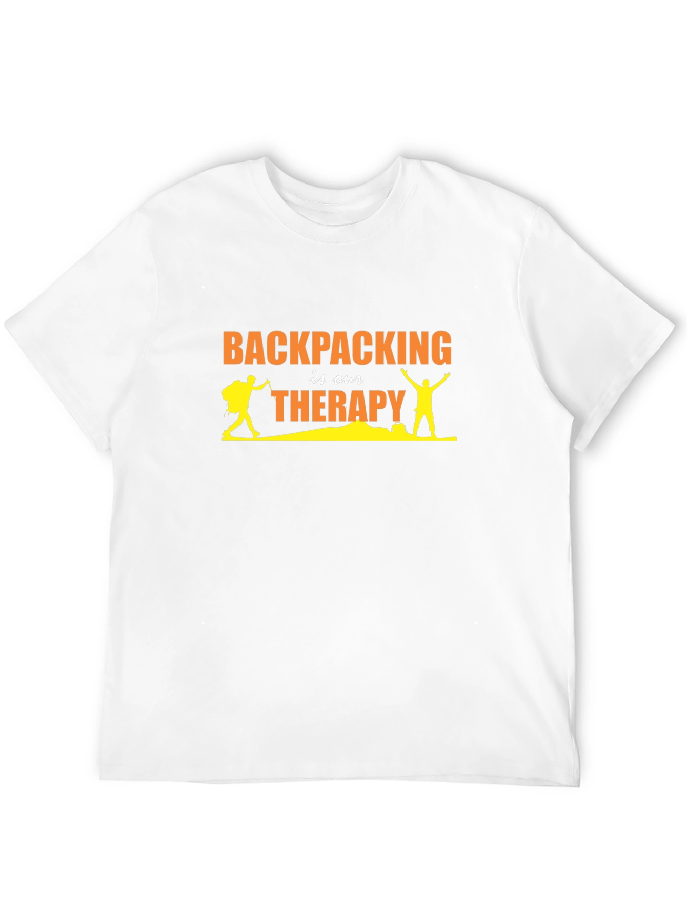 Backpacking is Our Therapy Graphic T-Shirt