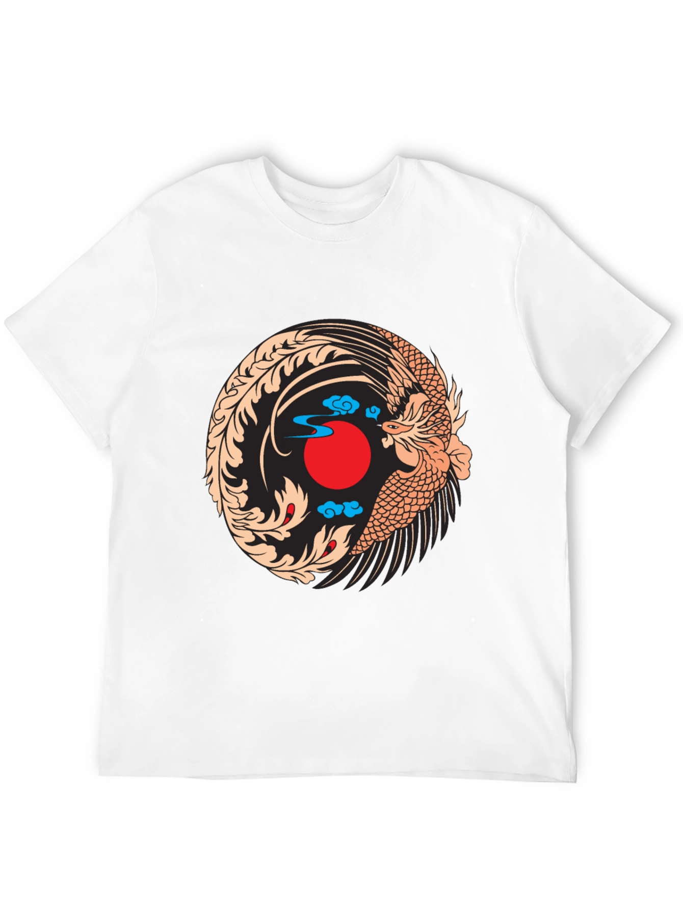 Phoenix Graphic Black T-Shirt