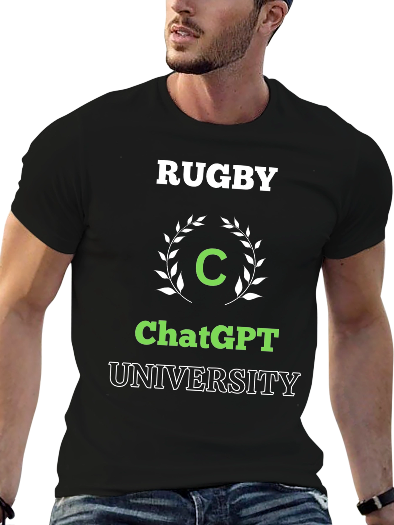 ChatGPT University Rugby T-Shirt
