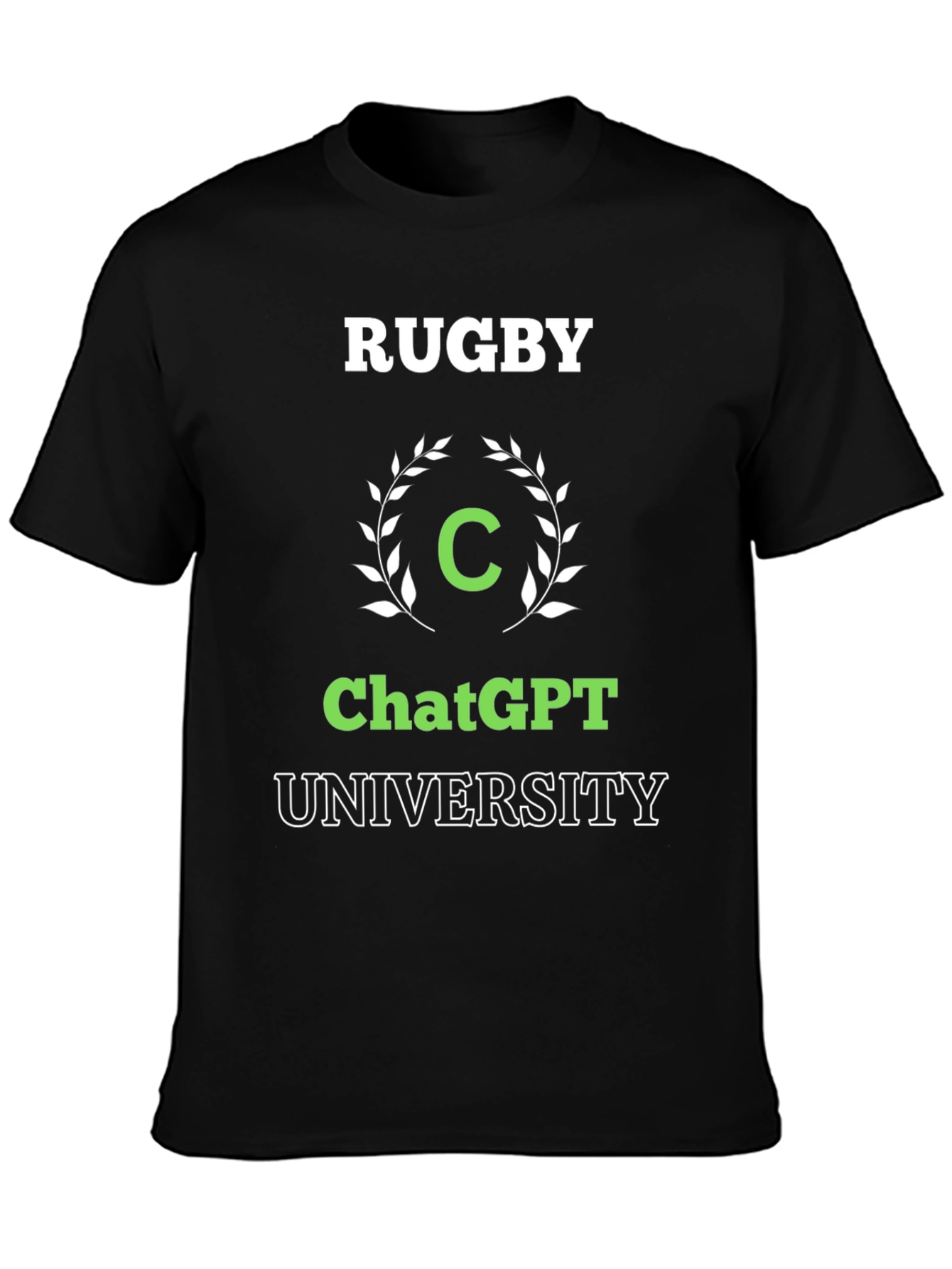 ChatGPT University Rugby T-Shirt