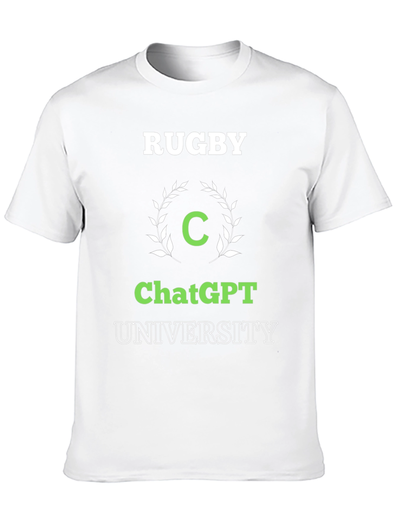 ChatGPT University Rugby T-Shirt