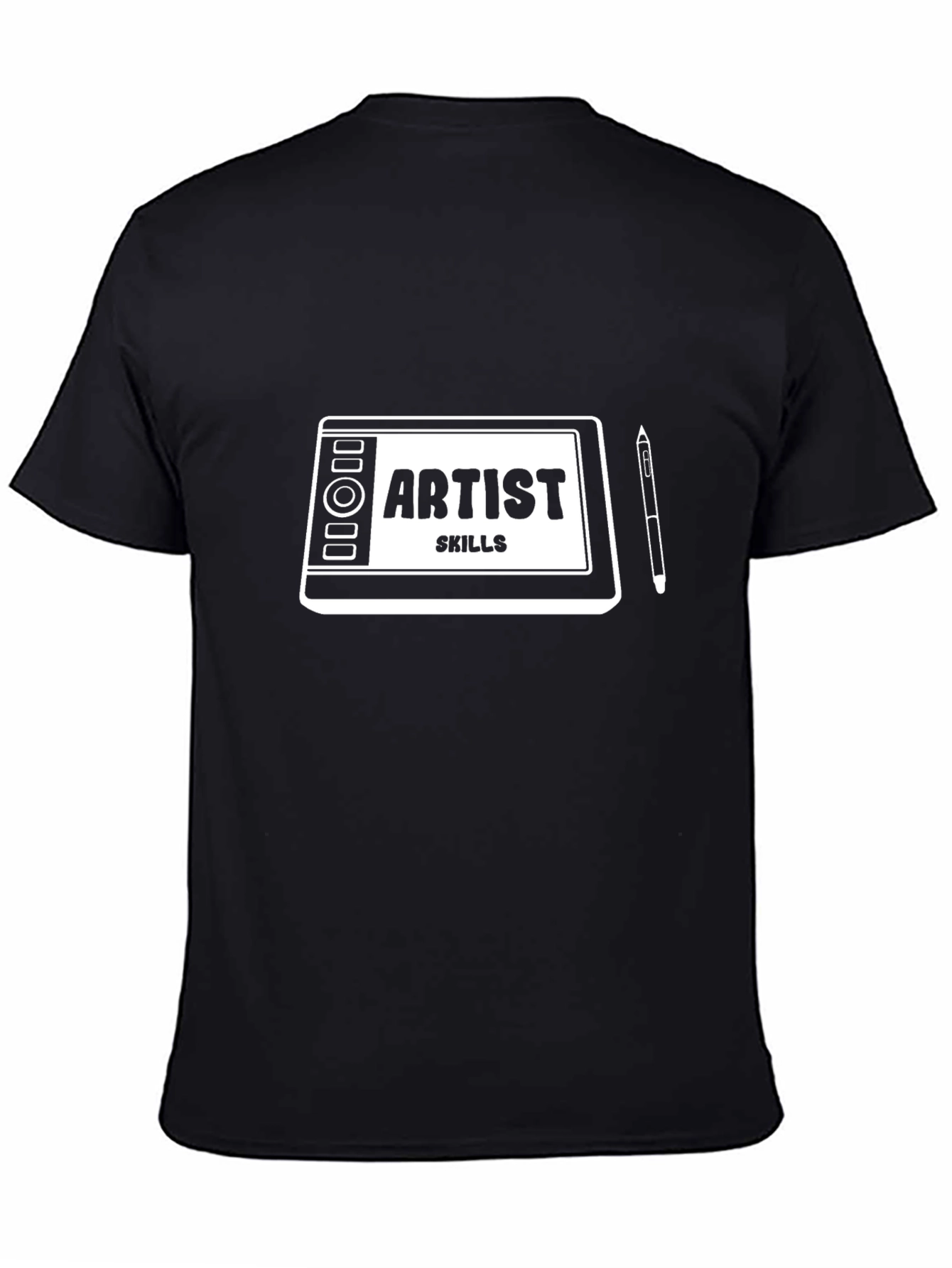 Artist Skills Graphic T-Shirt - Black Cotton Tee