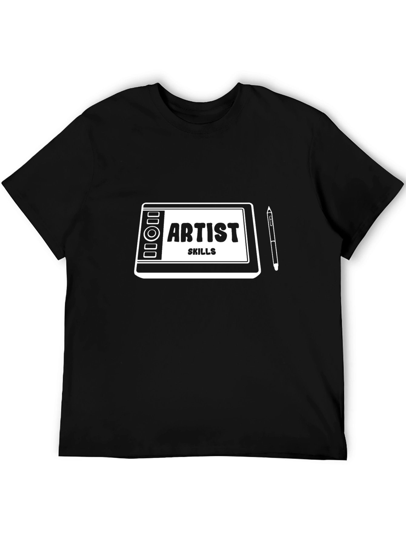 Artist Skills Graphic T-Shirt - Black Cotton Tee