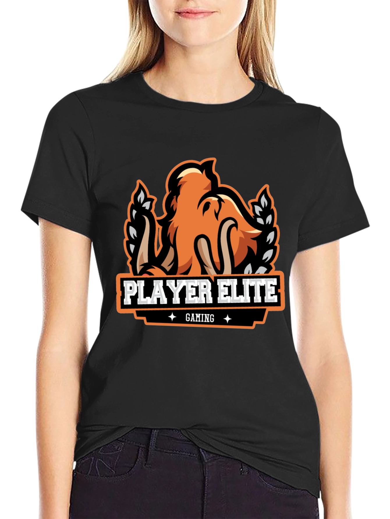 Player Elite Gaming Black T-Shirt