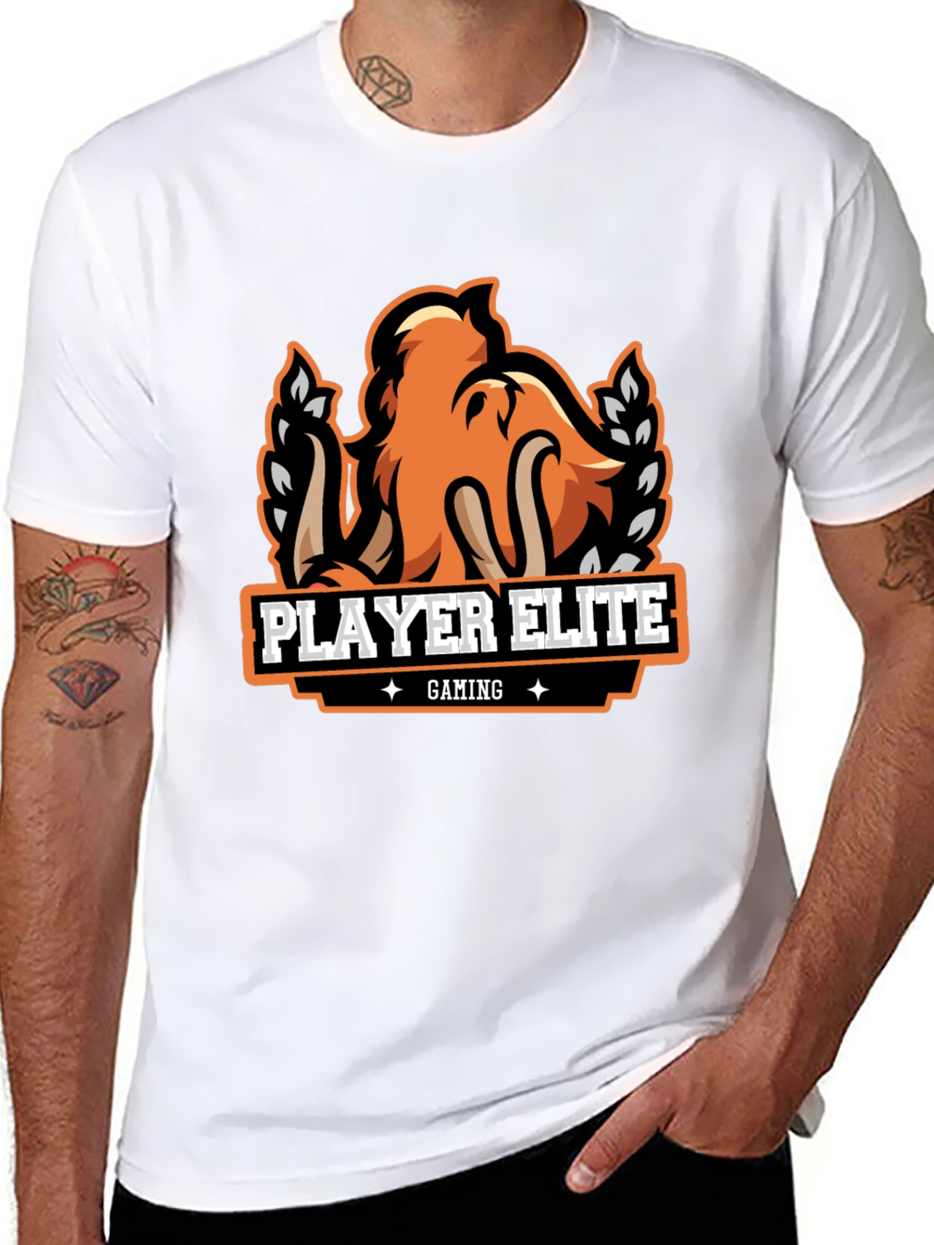 Player Elite Gaming Black T-Shirt