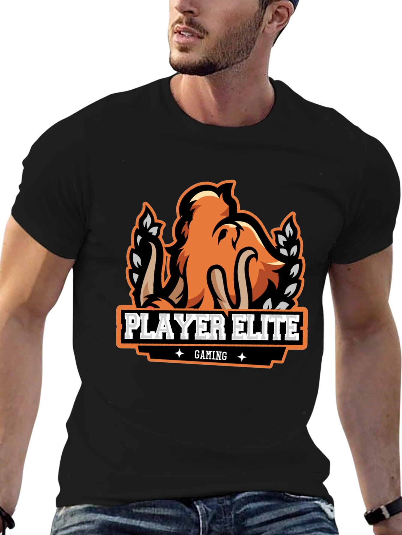 Player Elite Gaming Black T-Shirt