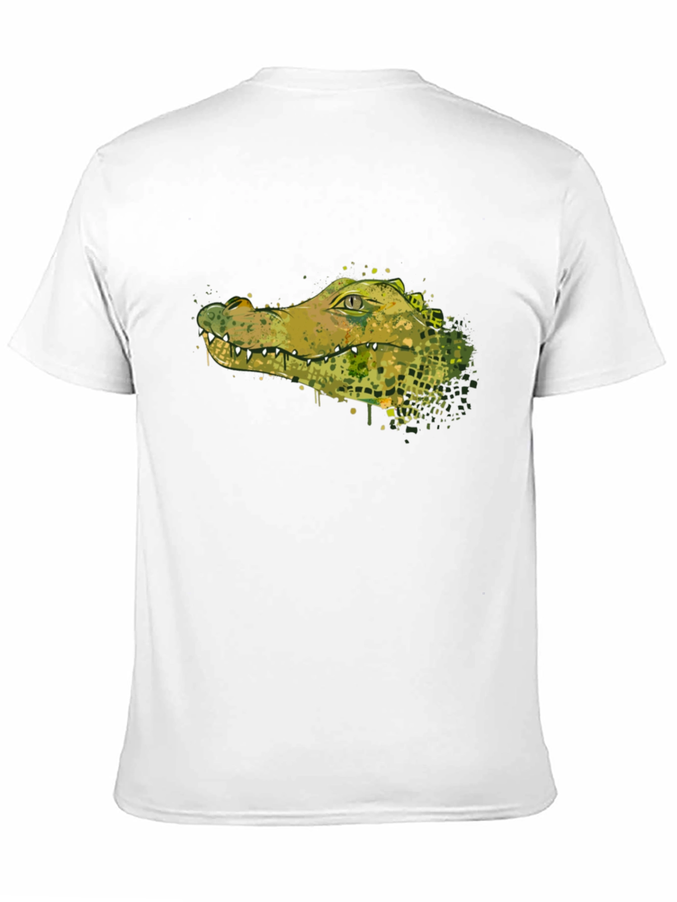 Crocodile Graphic Tee - Stylish Animal Print T-Shirt