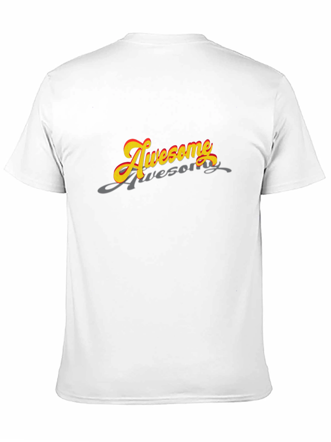 Awesome Graphic Tee - Black Cotton T-Shirt