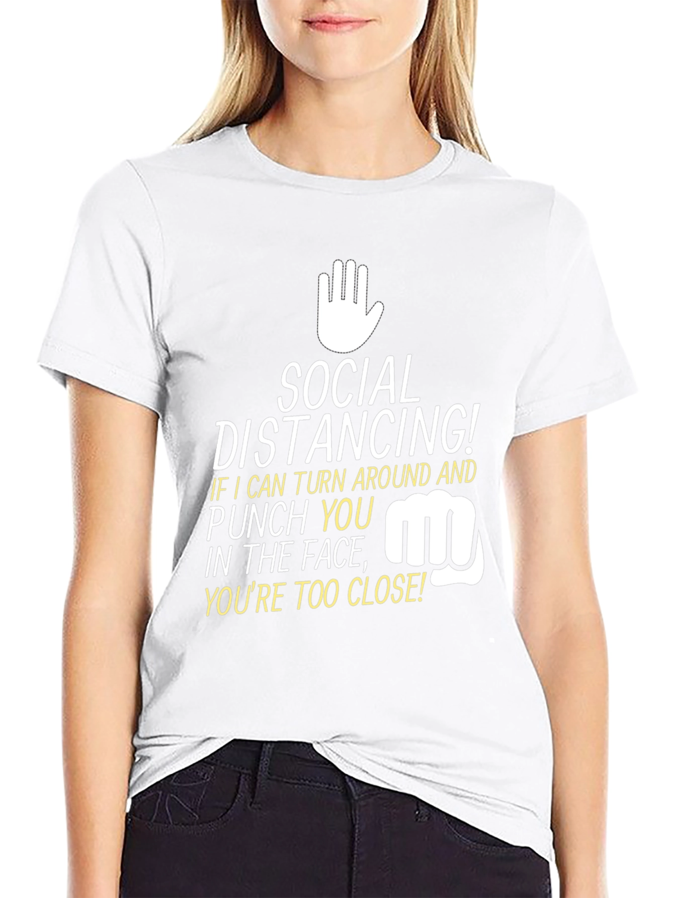 Social Distancing Punch T-Shirt