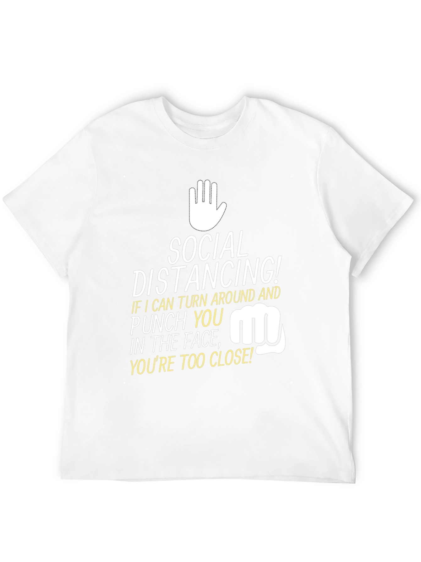 Social Distancing Punch T-Shirt