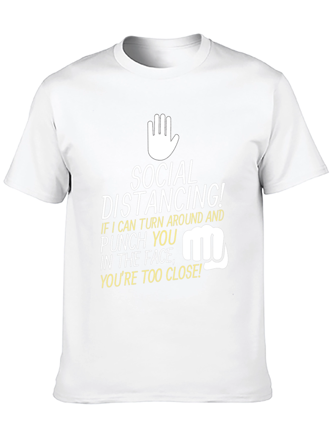 Social Distancing Punch T-Shirt