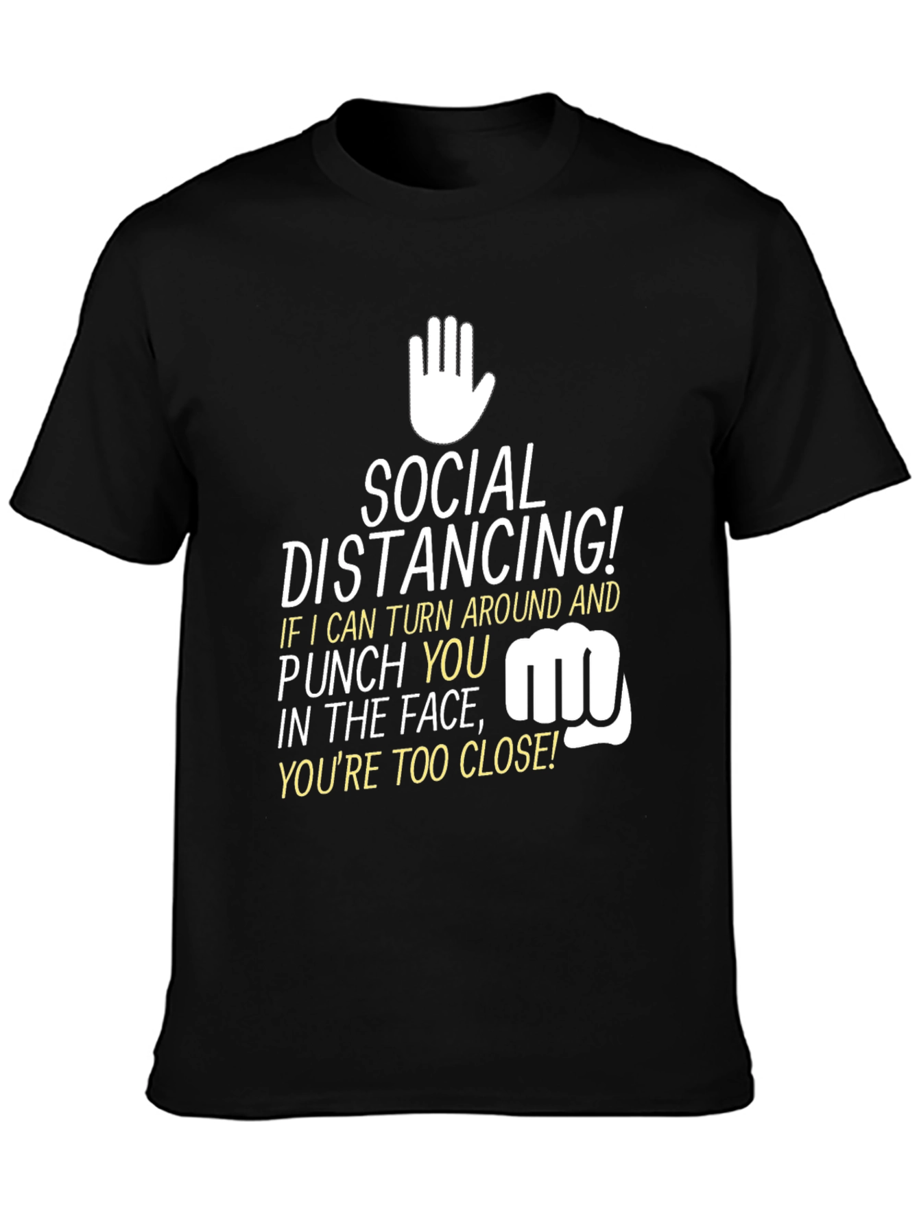 Social Distancing Punch T-Shirt
