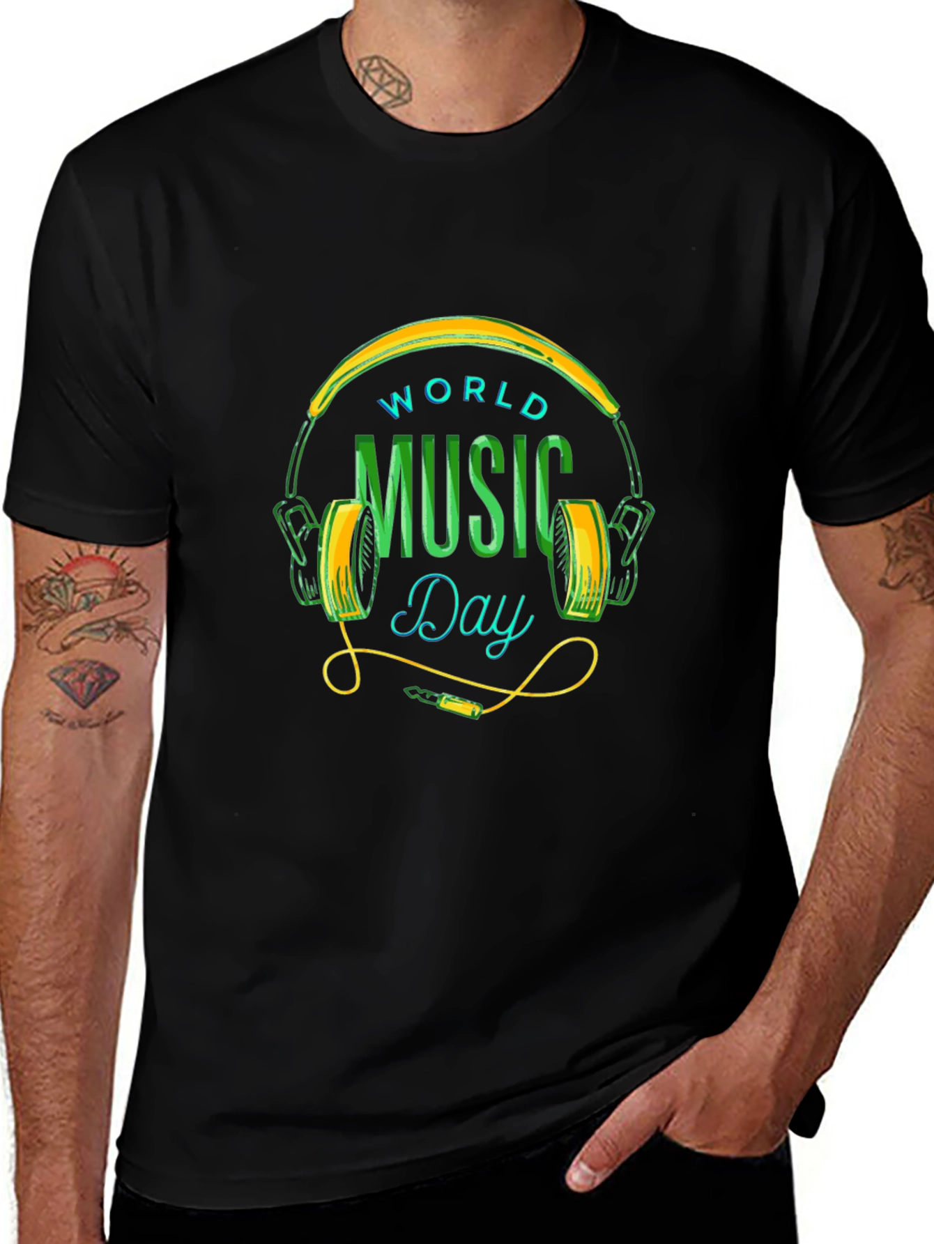 World Music Day Graphic T-Shirt