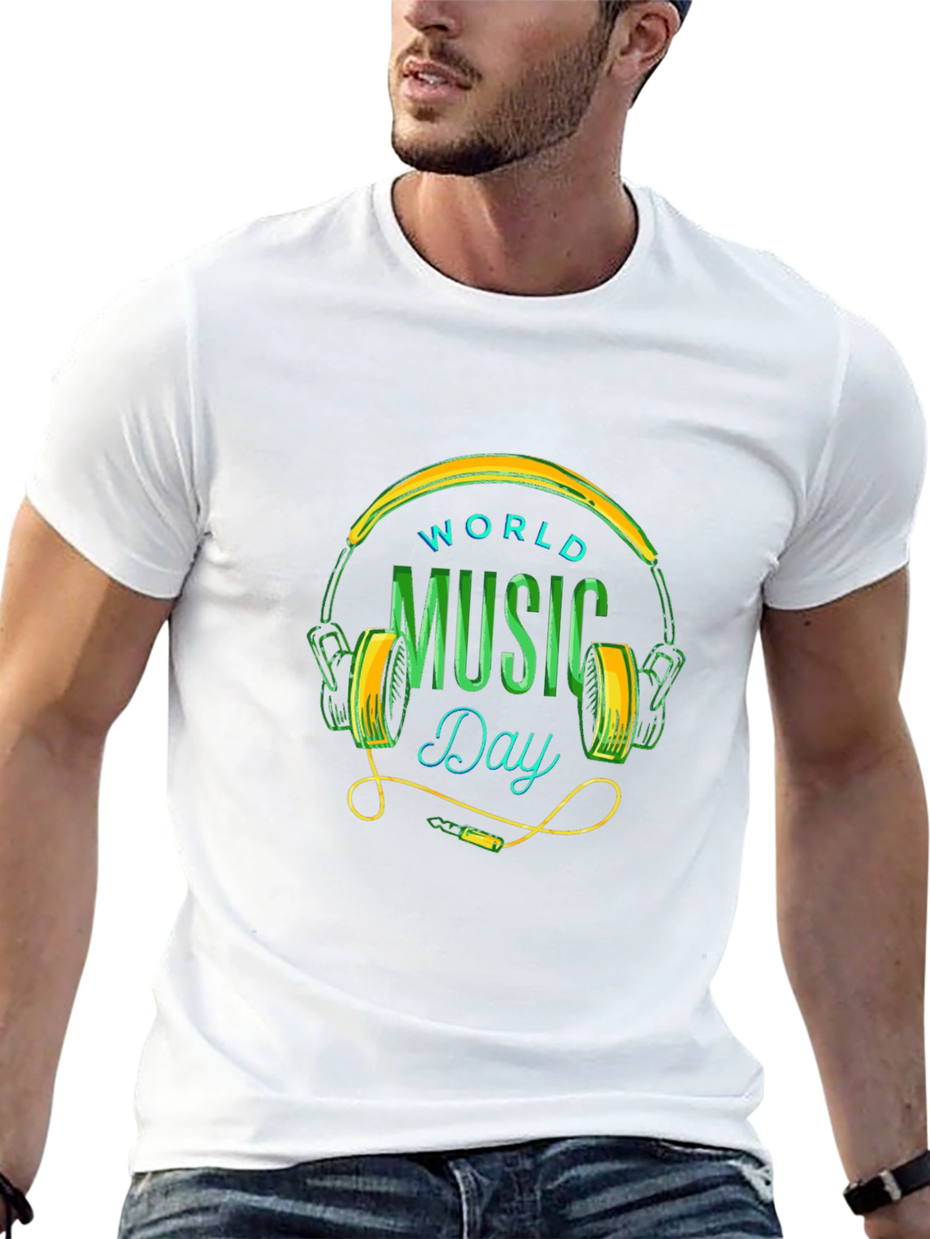 World Music Day Graphic T-Shirt