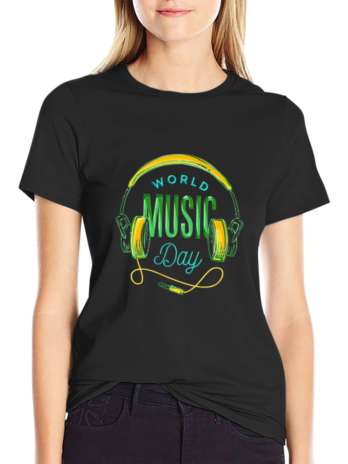 World Music Day Graphic T-Shirt