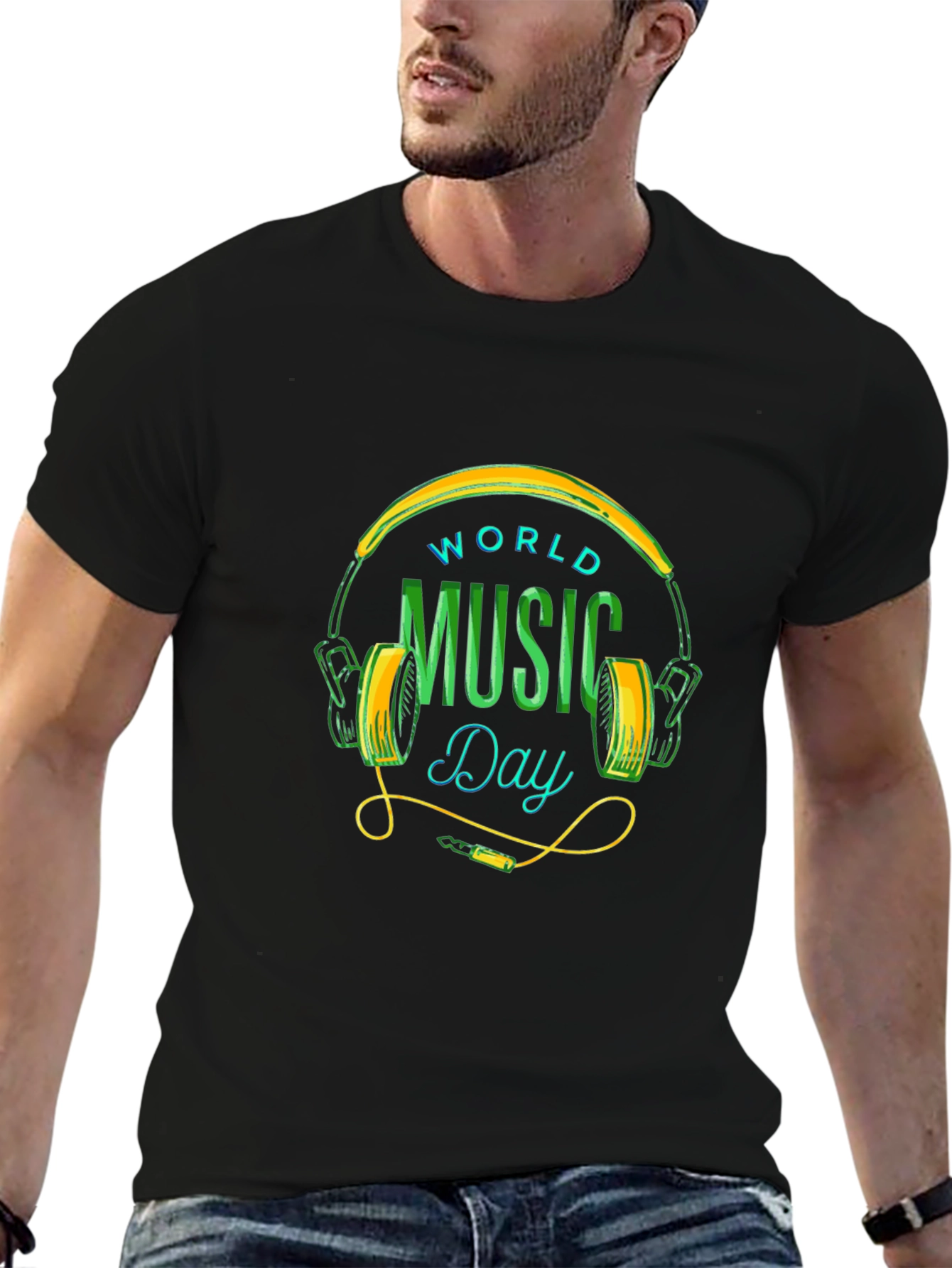 World Music Day Graphic T-Shirt