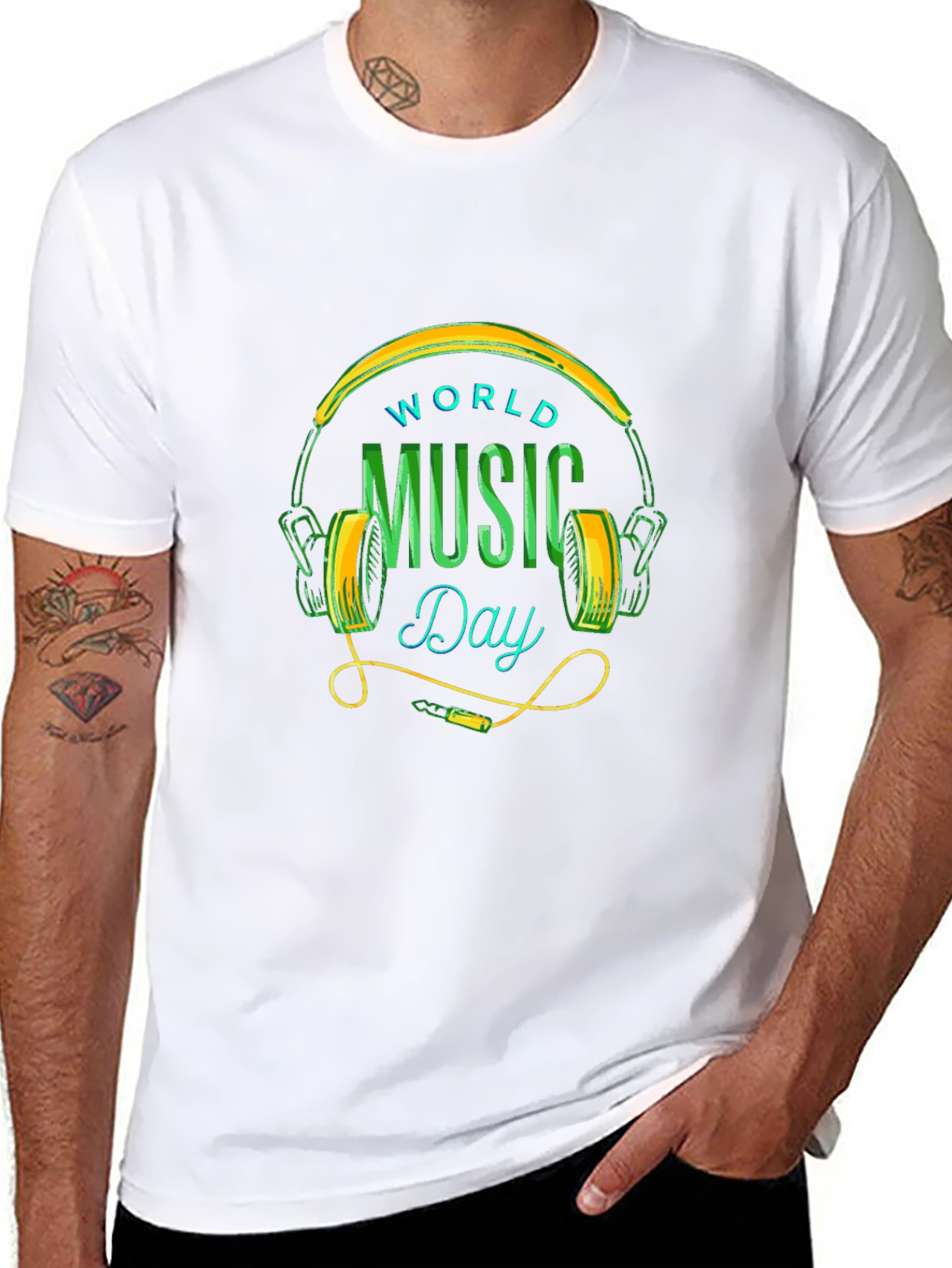 World Music Day Graphic T-Shirt