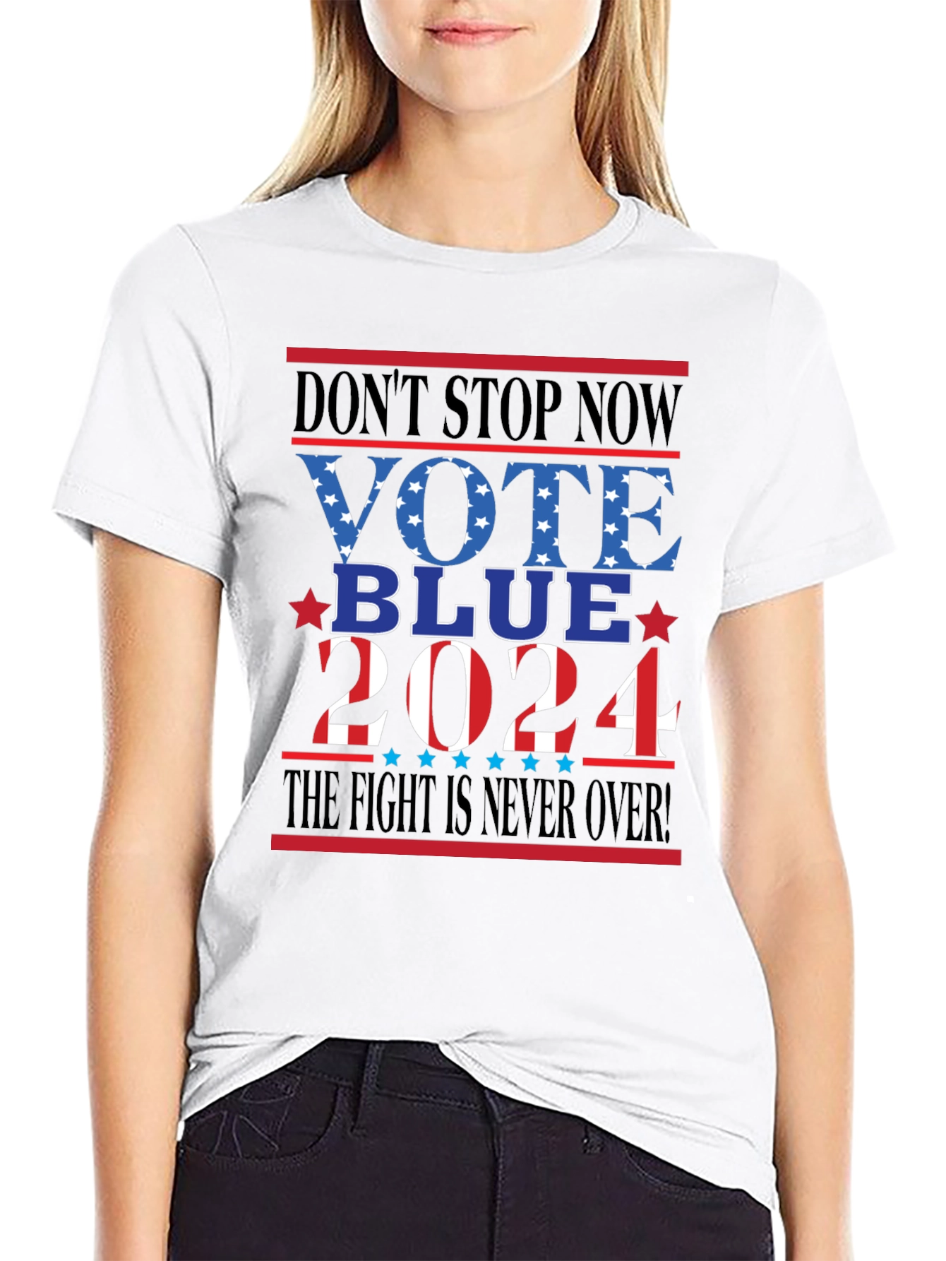 Vote Blue 2024 Graphic T-Shirt
