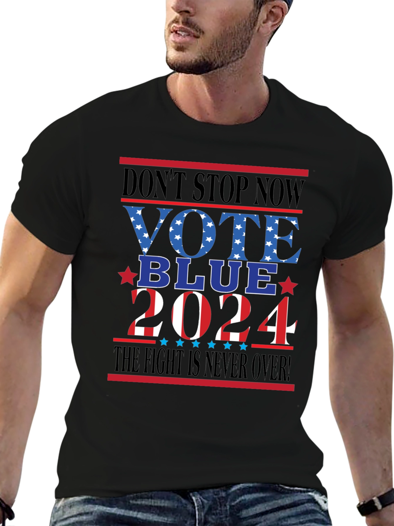 Vote Blue 2024 Graphic T-Shirt