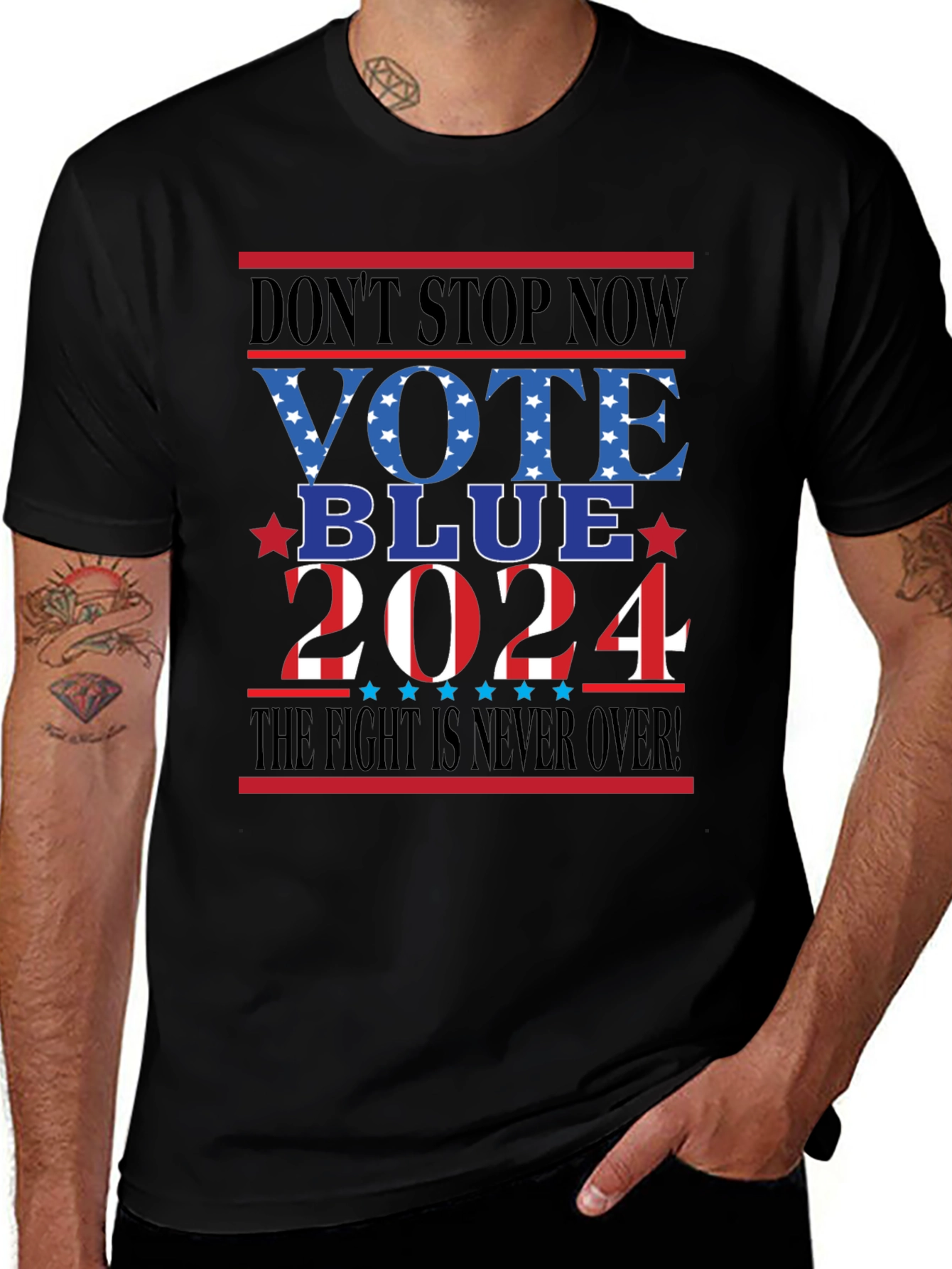 Vote Blue 2024 Graphic T-Shirt