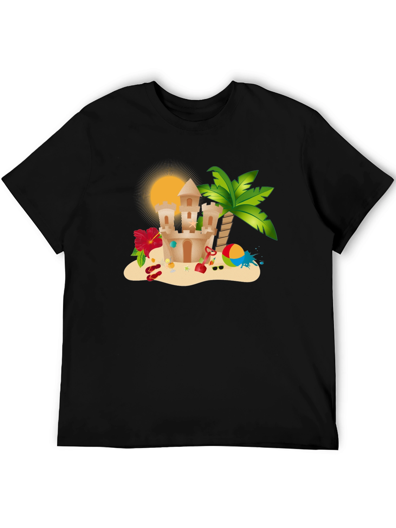 Summer Beach Sandcastle T-Shirt