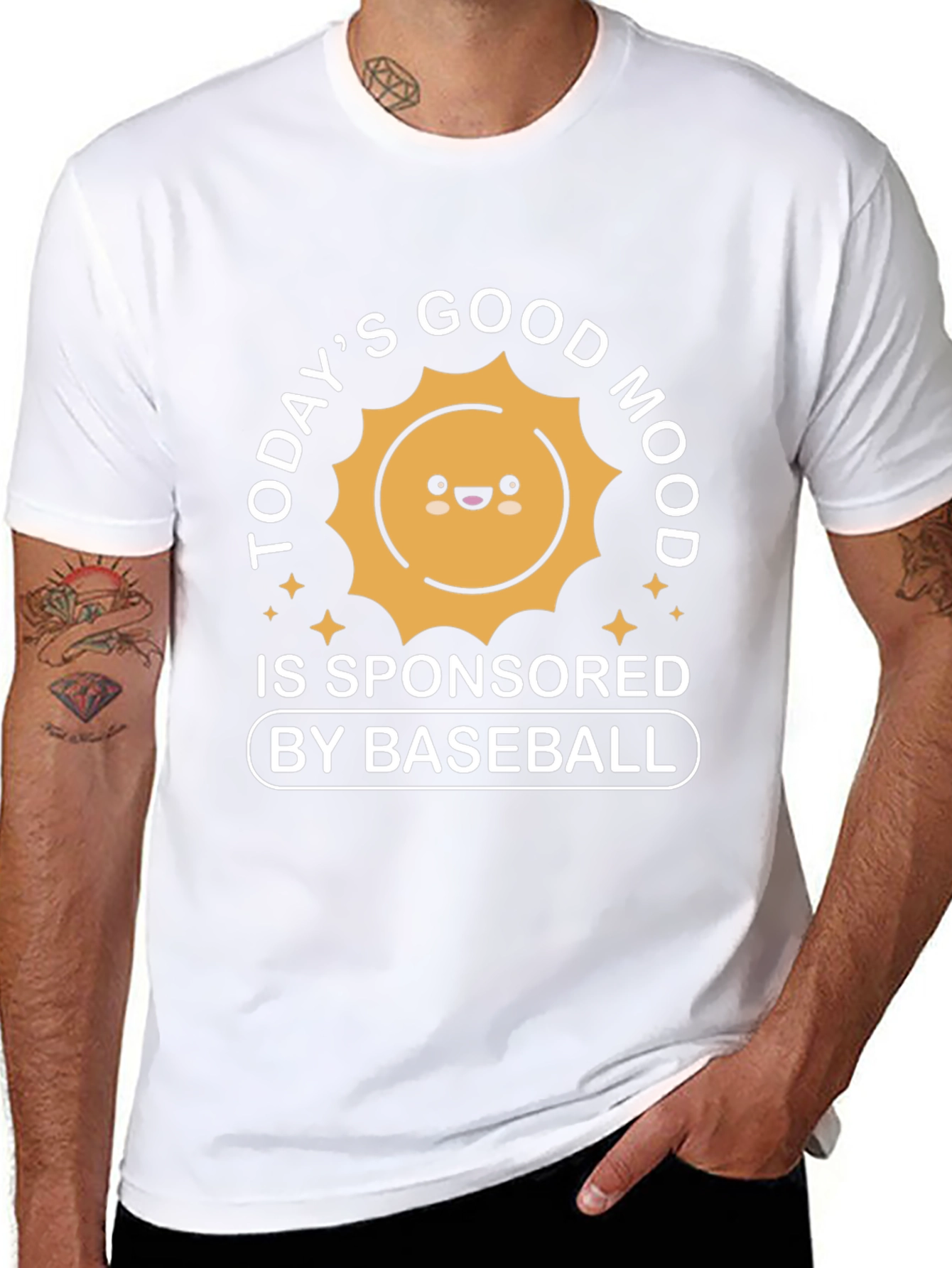Funny Baseball Mood T-Shirt