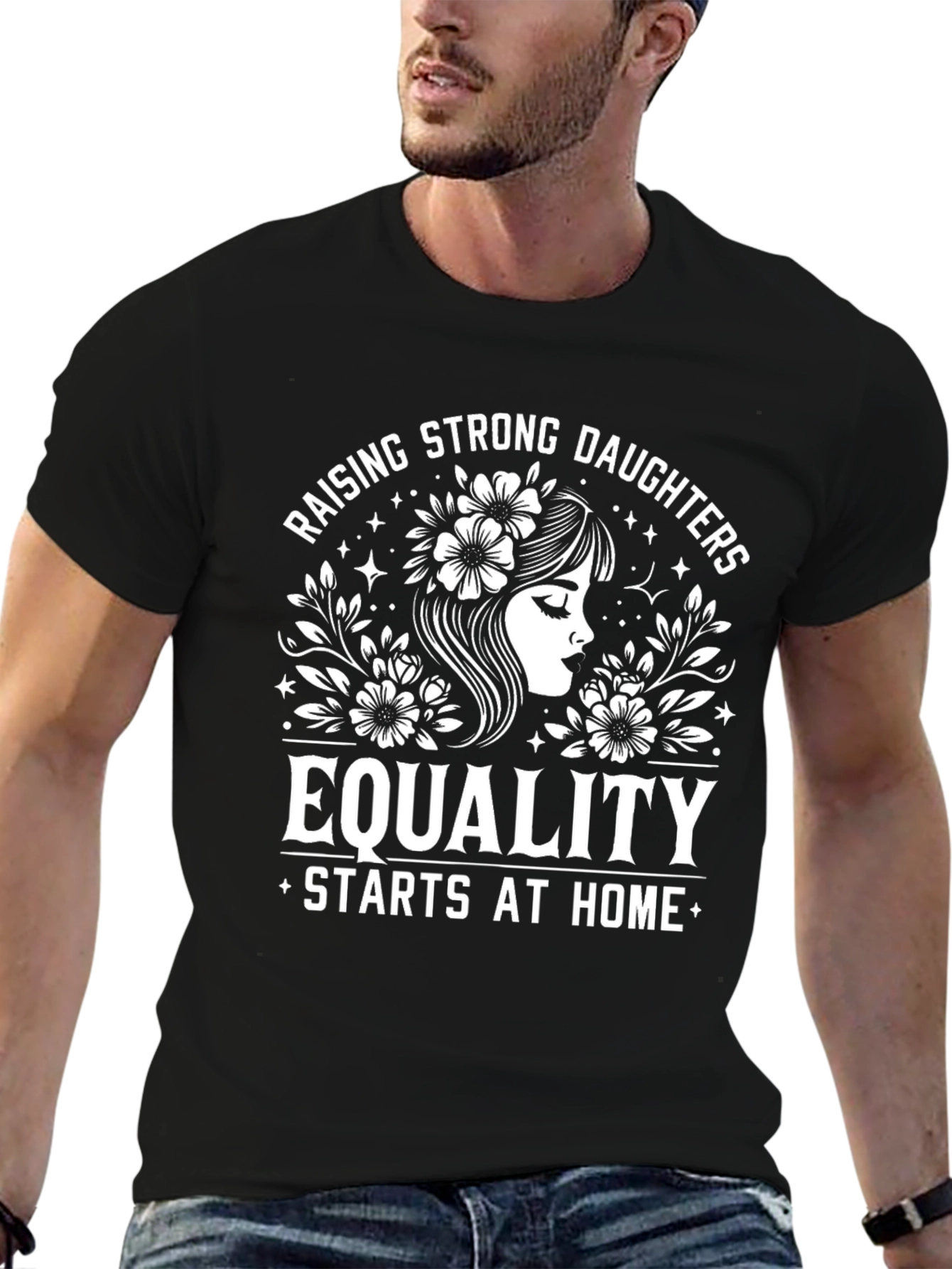 Equality Starts At Home Graphic T-Shirt