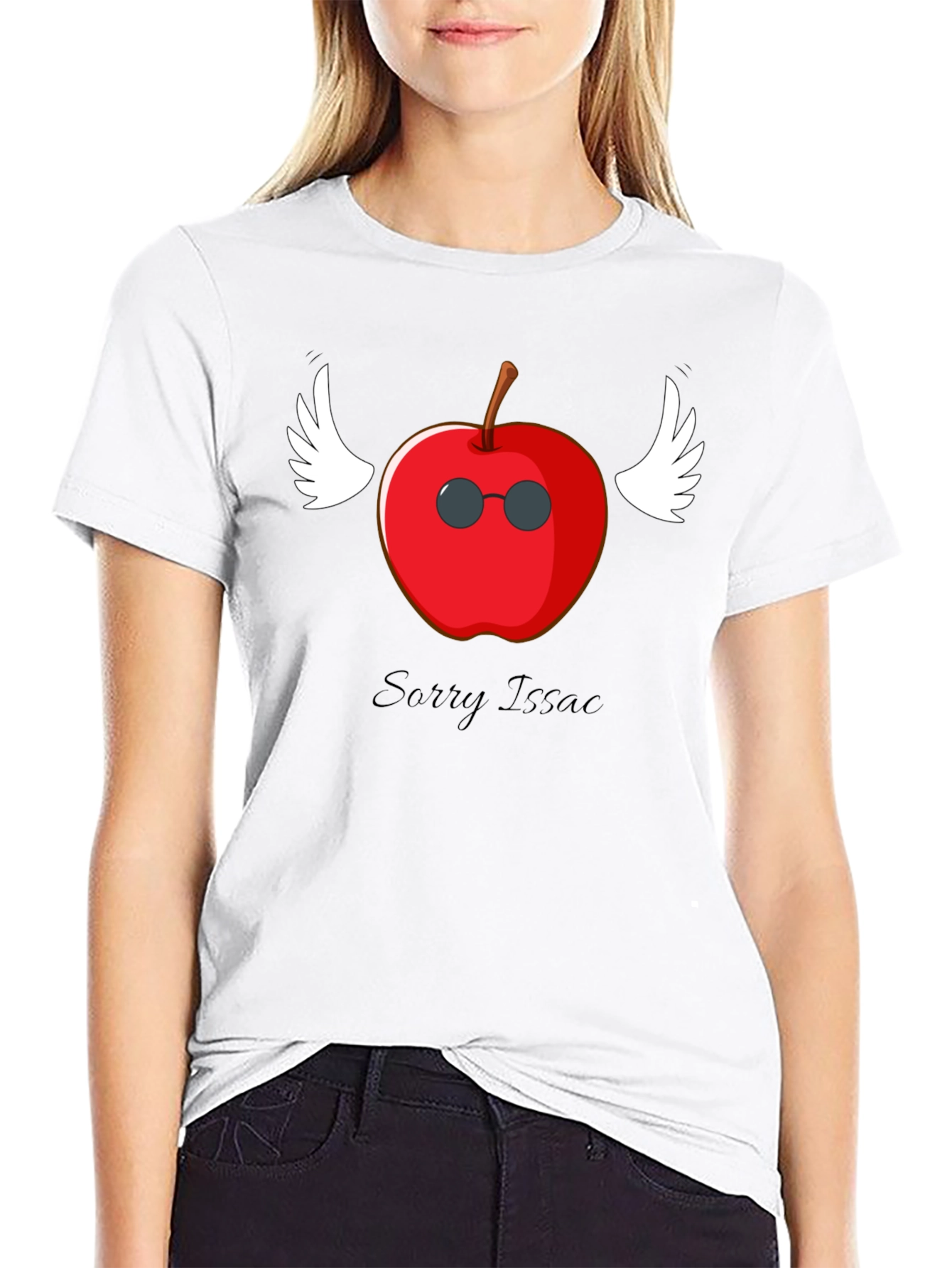Sorry Issac Apple T-Shirt