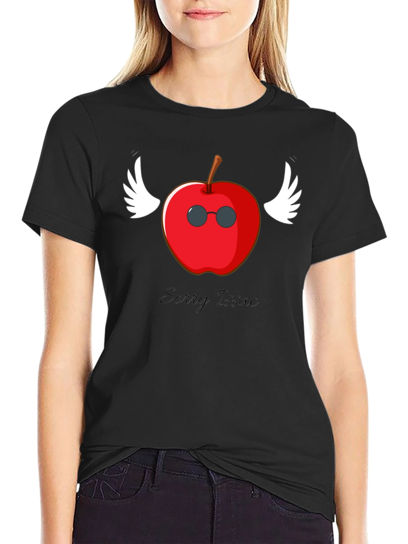 Sorry Issac Apple T-Shirt