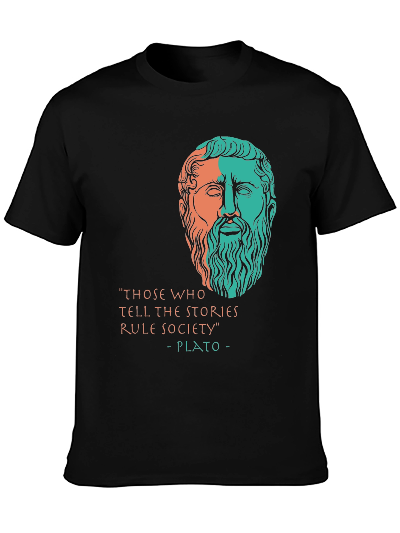 Philosopher Plato Quote T-Shirt
