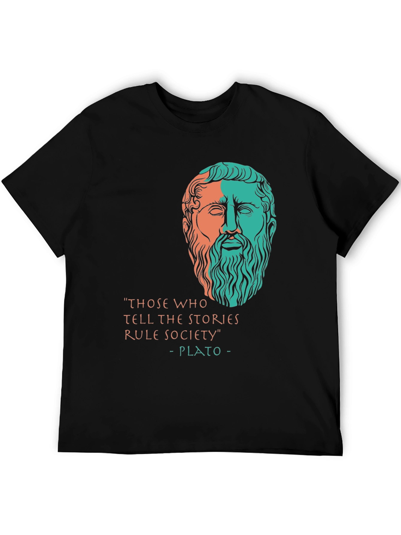 Philosopher Plato Quote T-Shirt