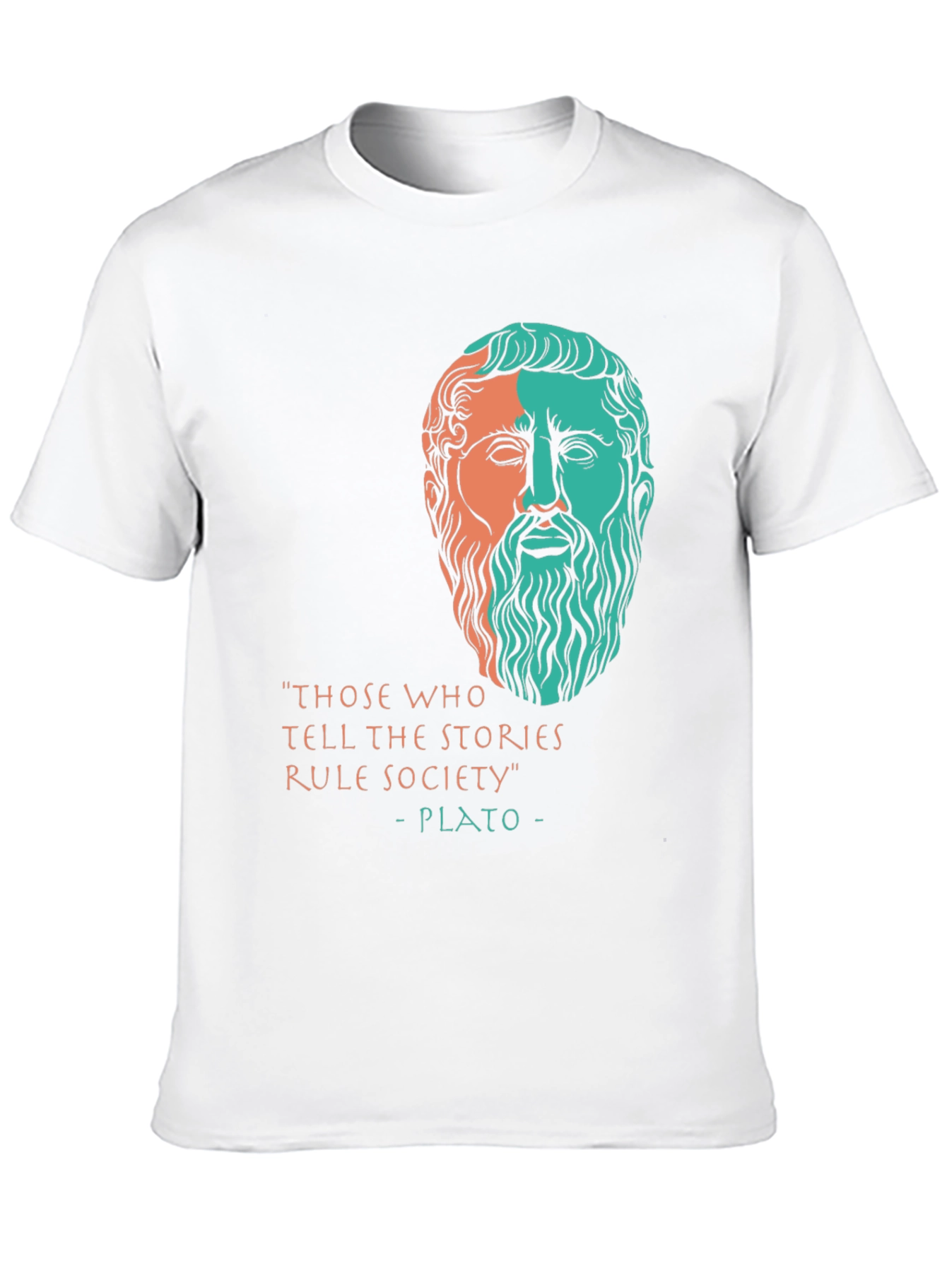 Philosopher Plato Quote T-Shirt