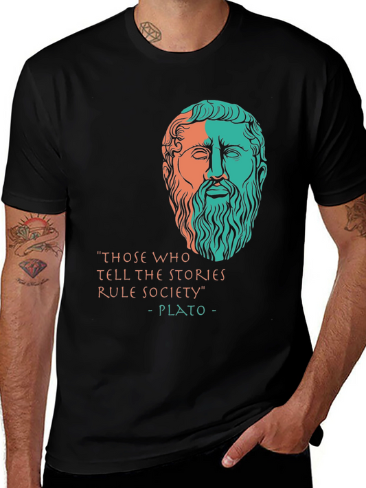 Philosopher Plato Quote T-Shirt