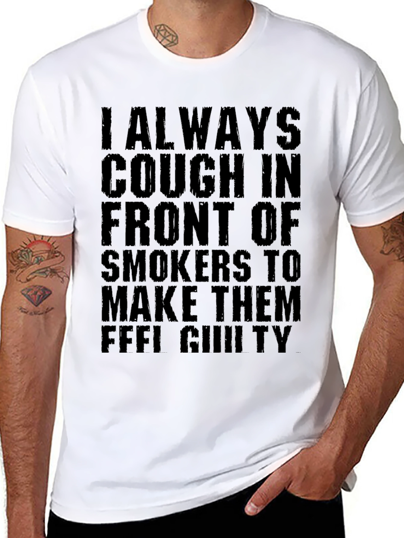 Cough in Front of Smokers T-Shirt