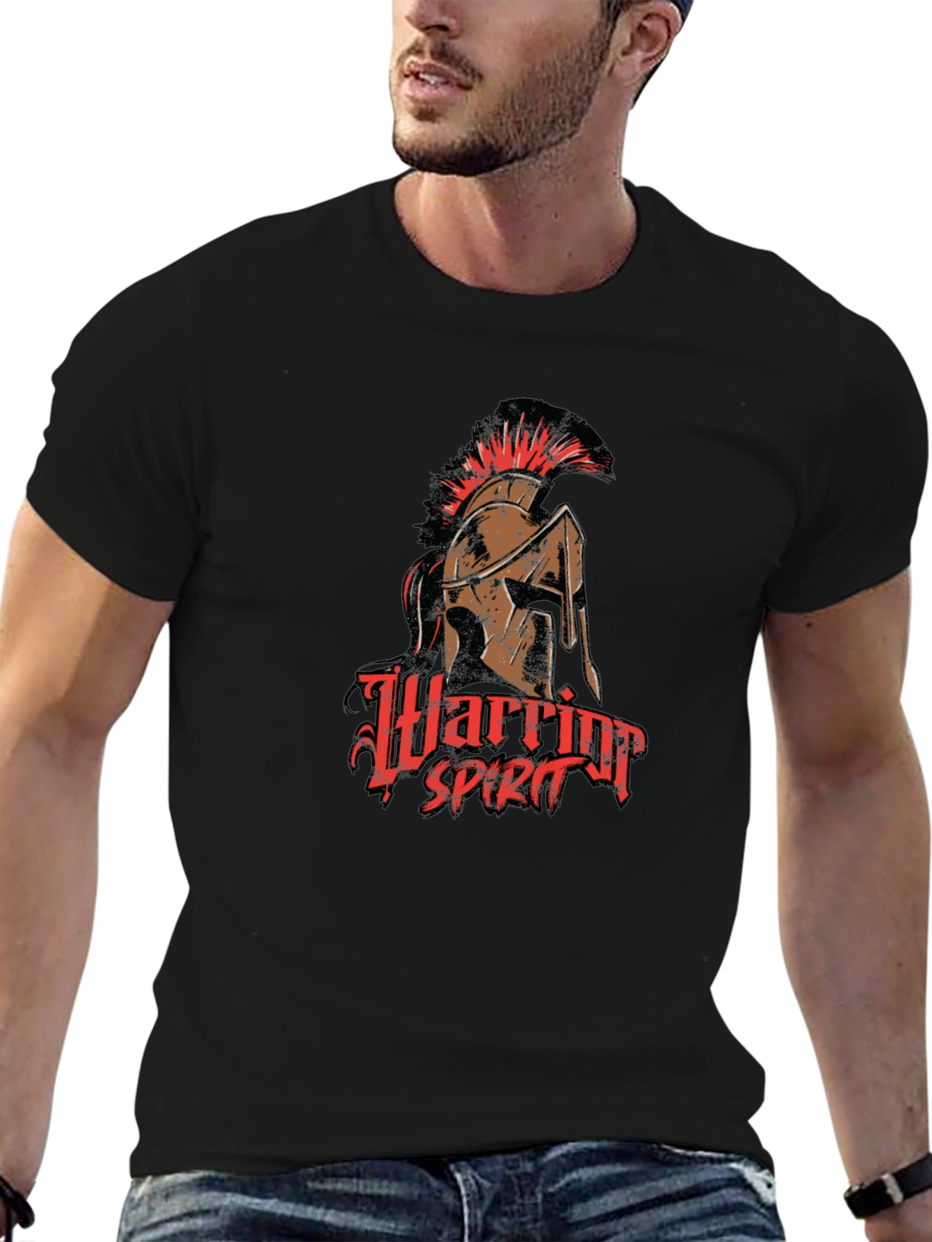Warrior Spirit Graphic T-Shirt