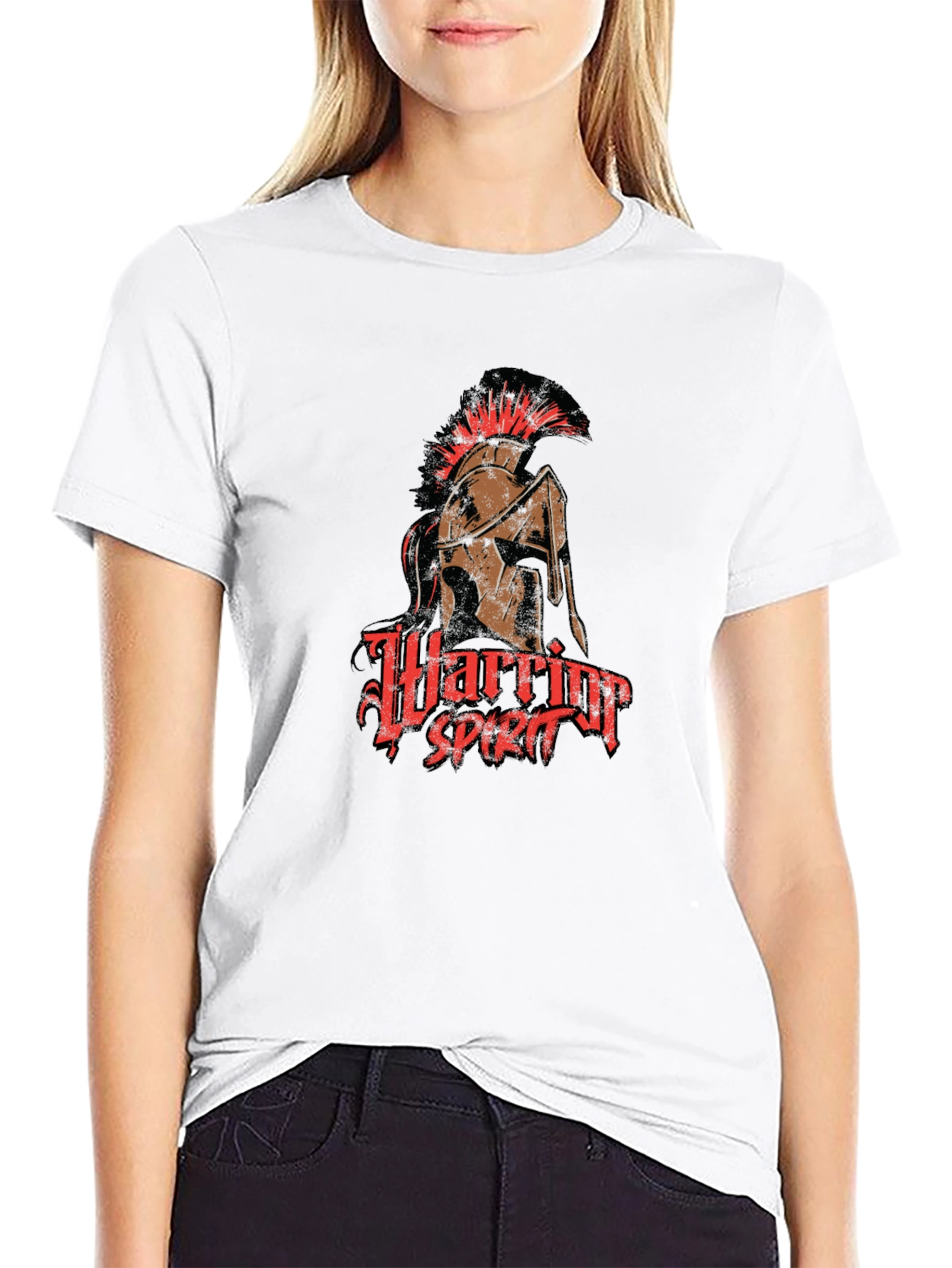 Warrior Spirit Graphic T-Shirt