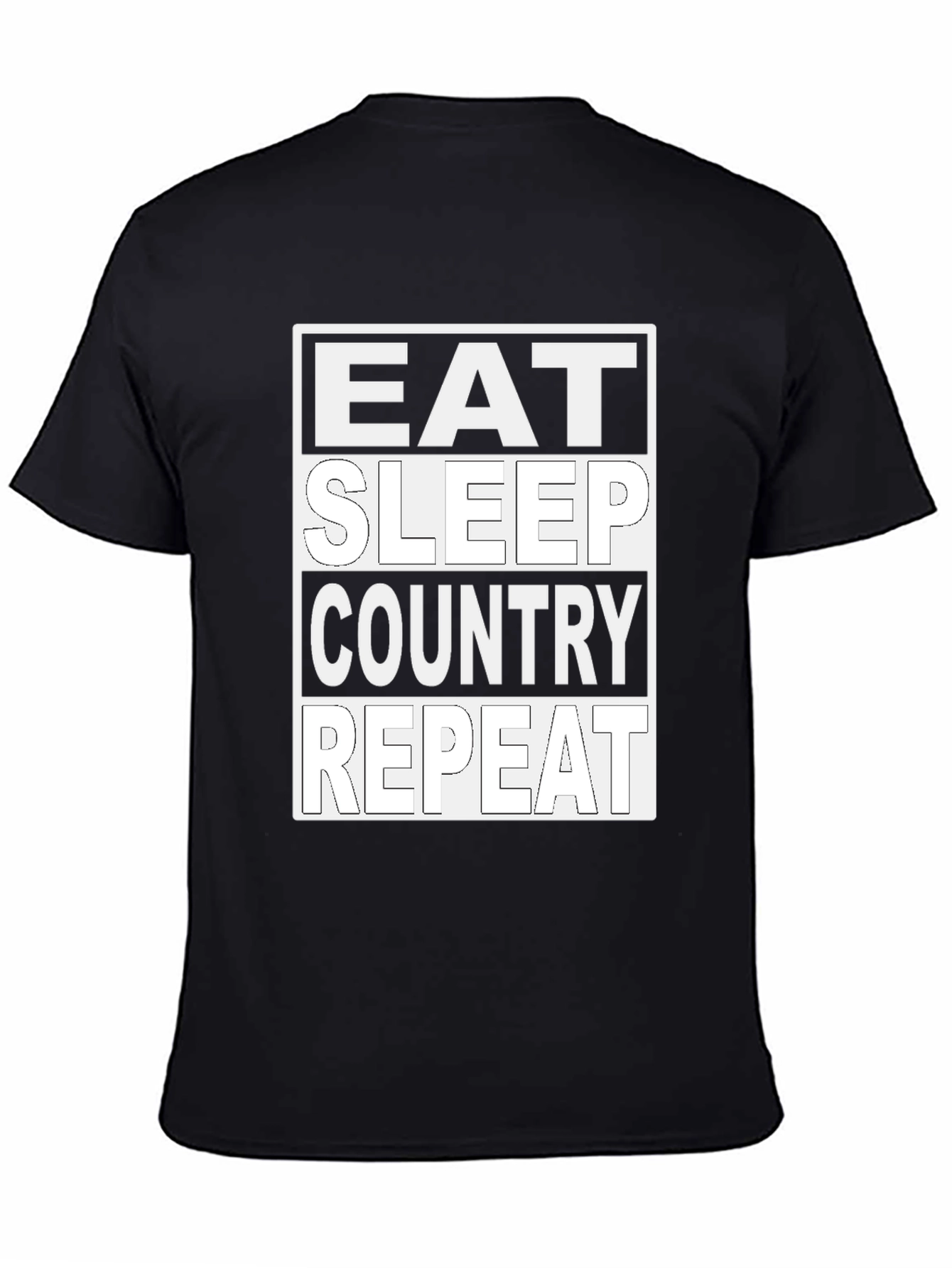 Eat Sleep Country Repeat Graphic Tee