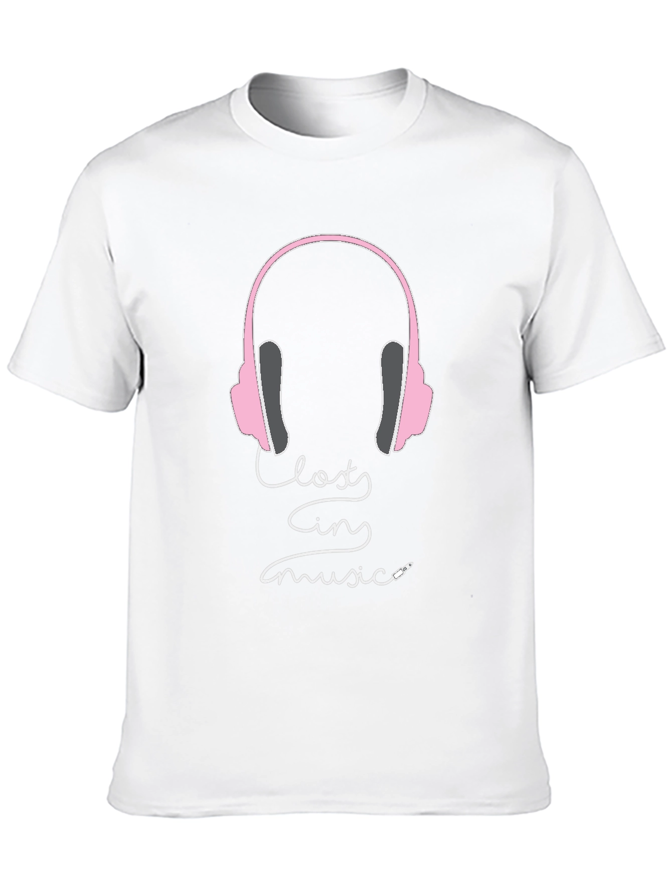 Lost in Music T-Shirt | Headphones Design