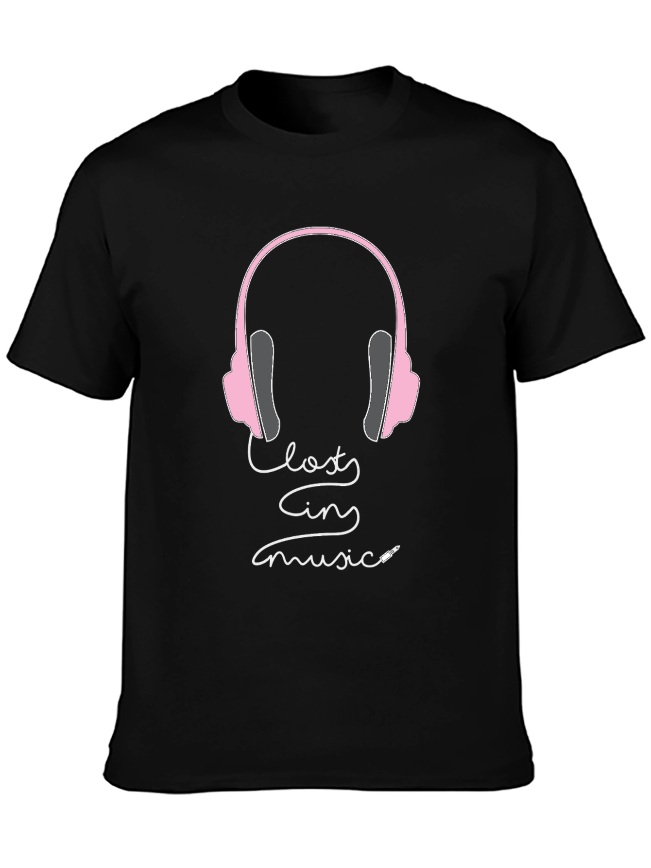 Lost in Music T-Shirt | Headphones Design