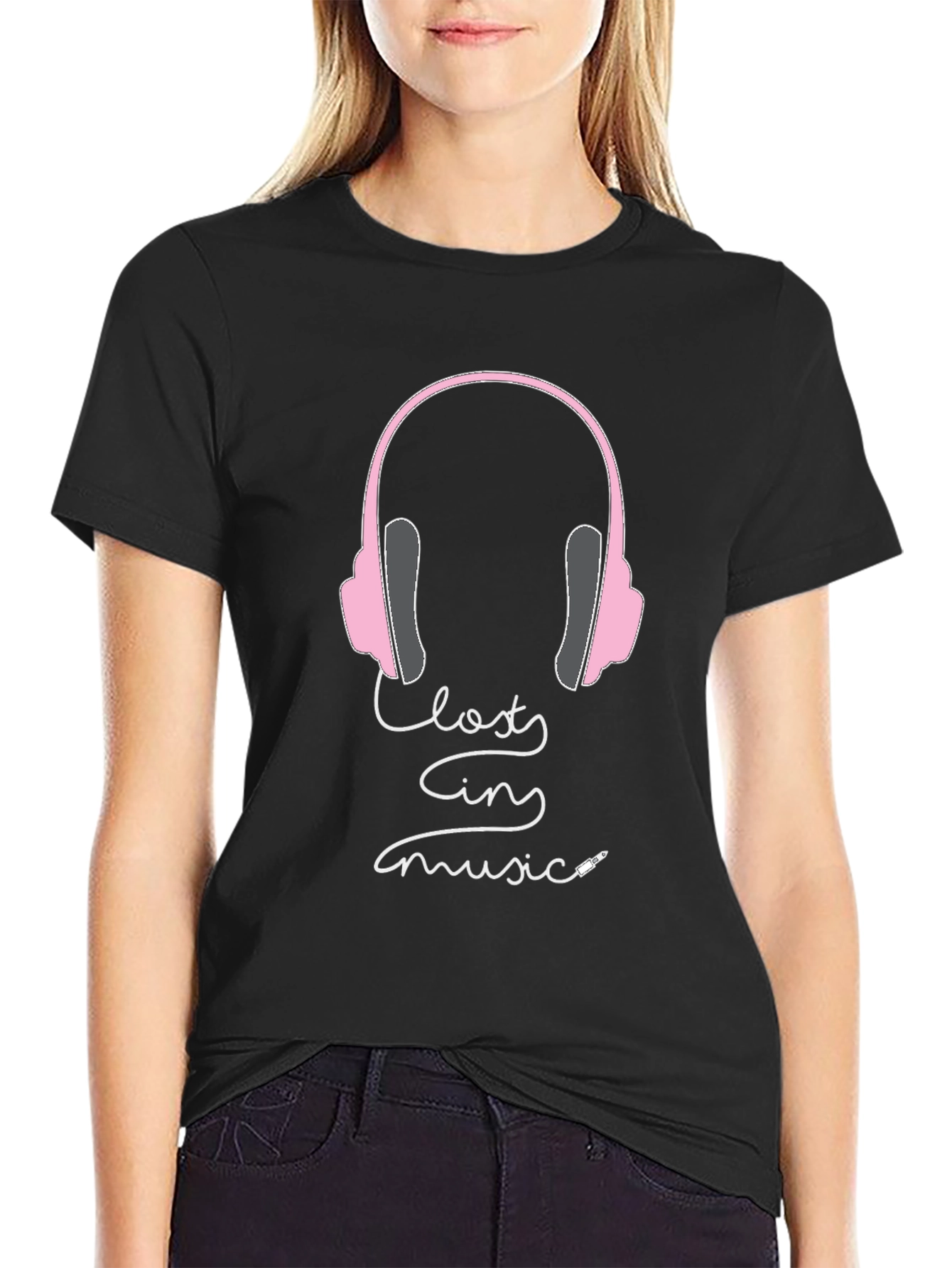 Lost in Music T-Shirt | Headphones Design