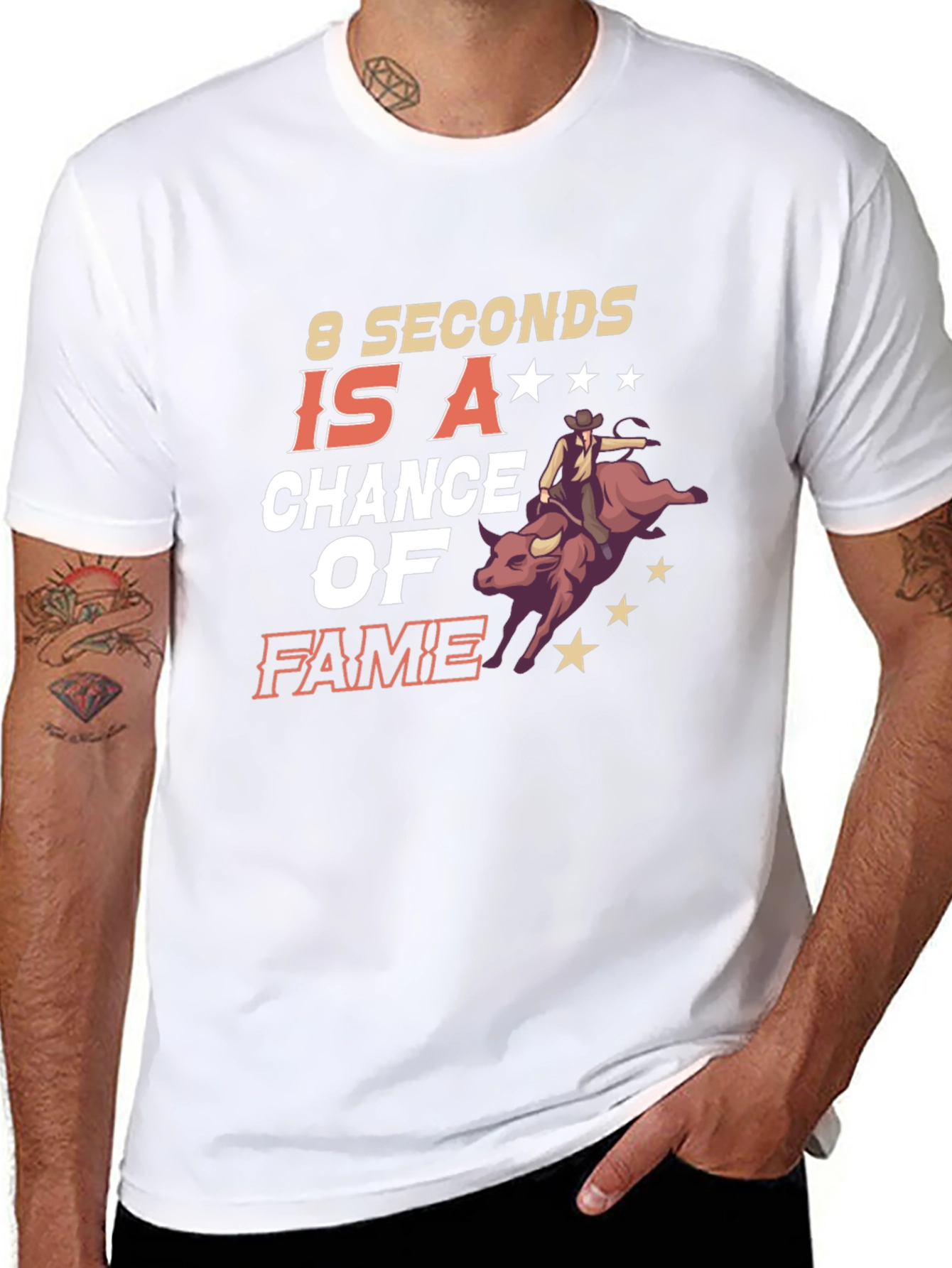 8 Seconds Chance of Fame Graphic T-Shirt