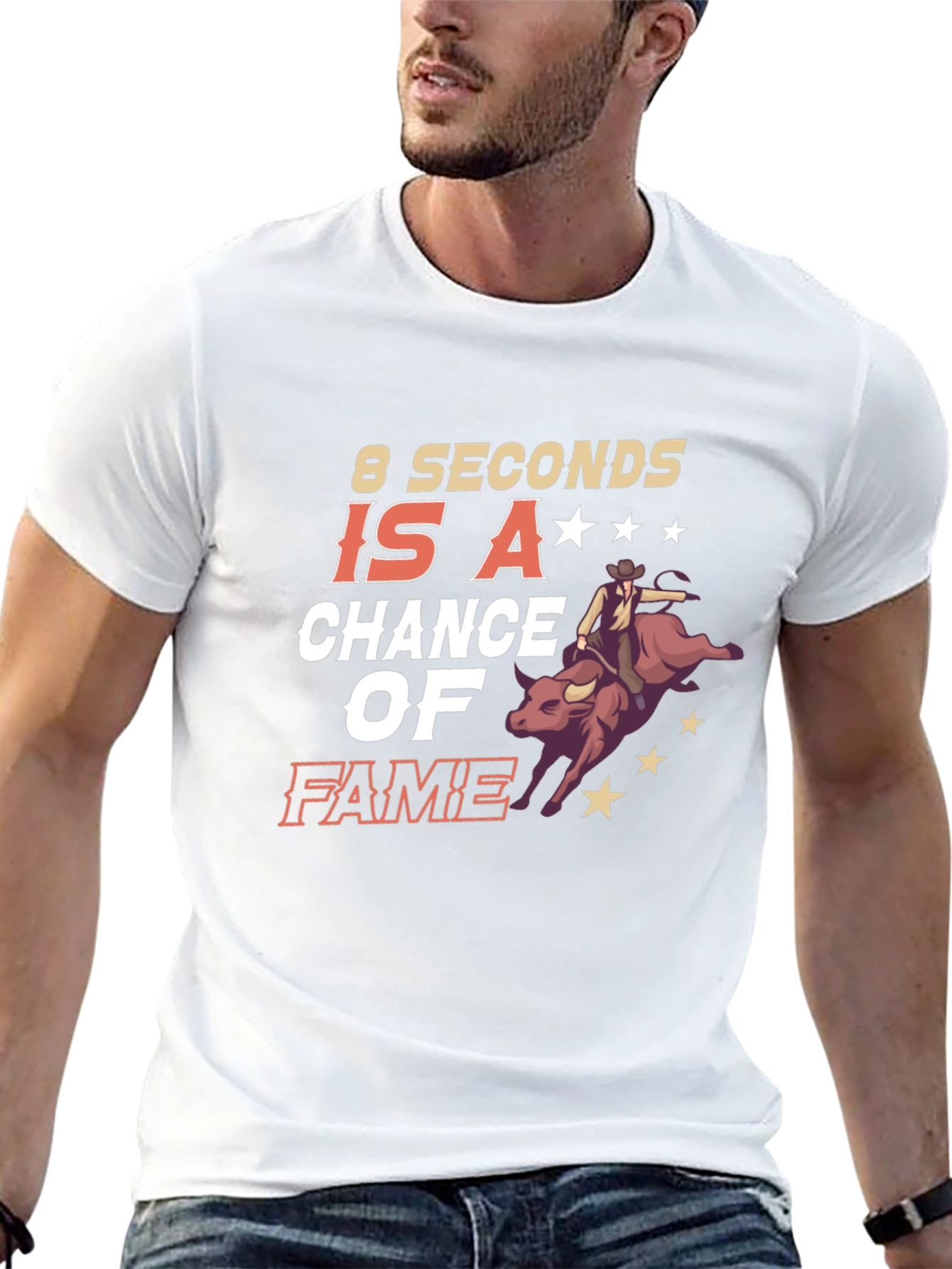 8 Seconds Chance of Fame Graphic T-Shirt