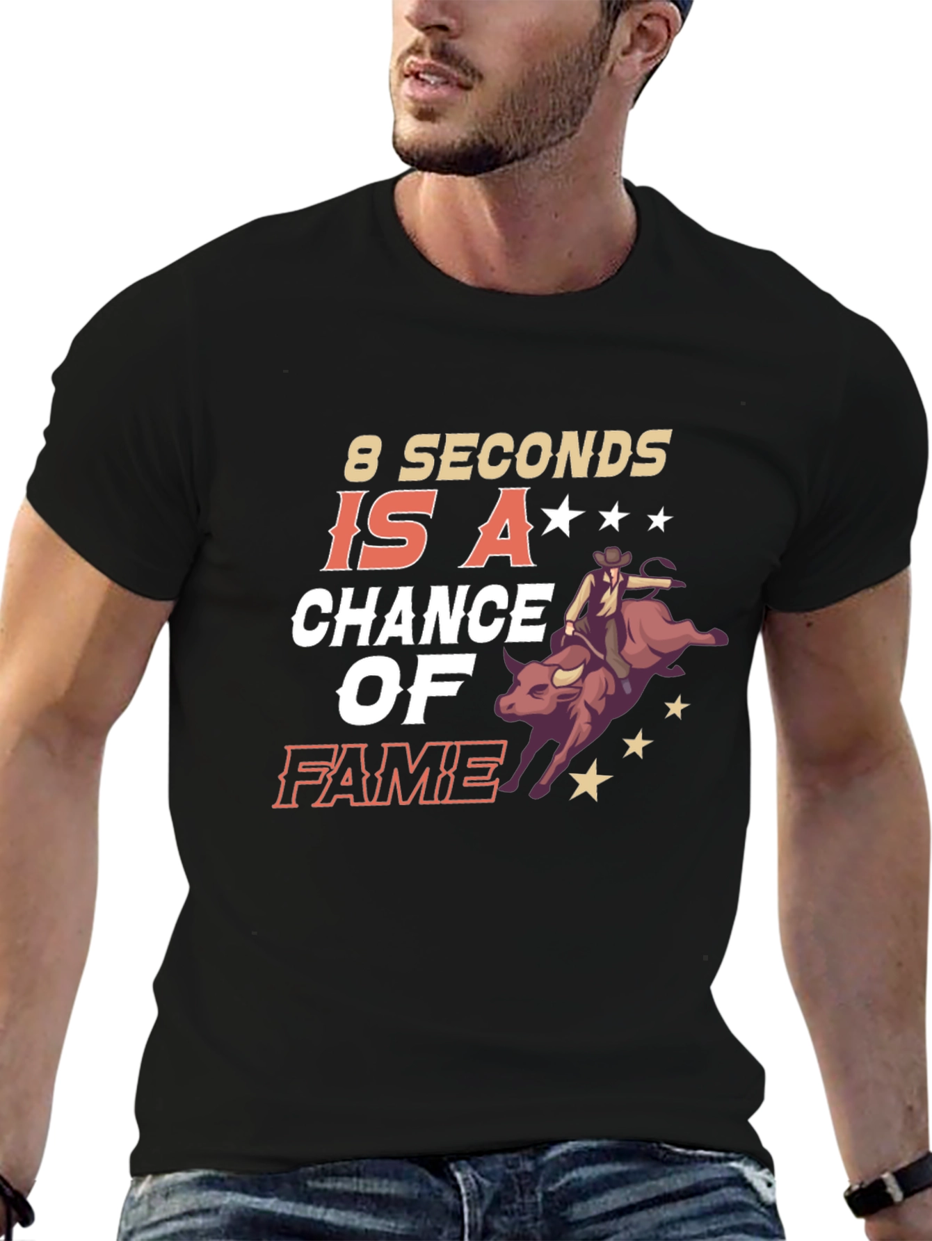 8 Seconds Chance of Fame Graphic T-Shirt