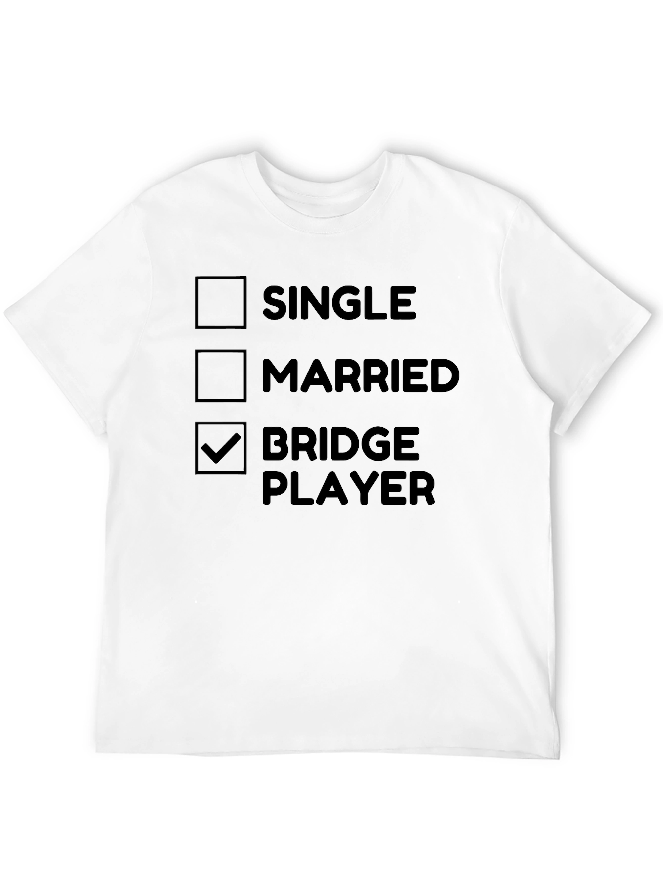 Funny Bridge Player T-Shirt