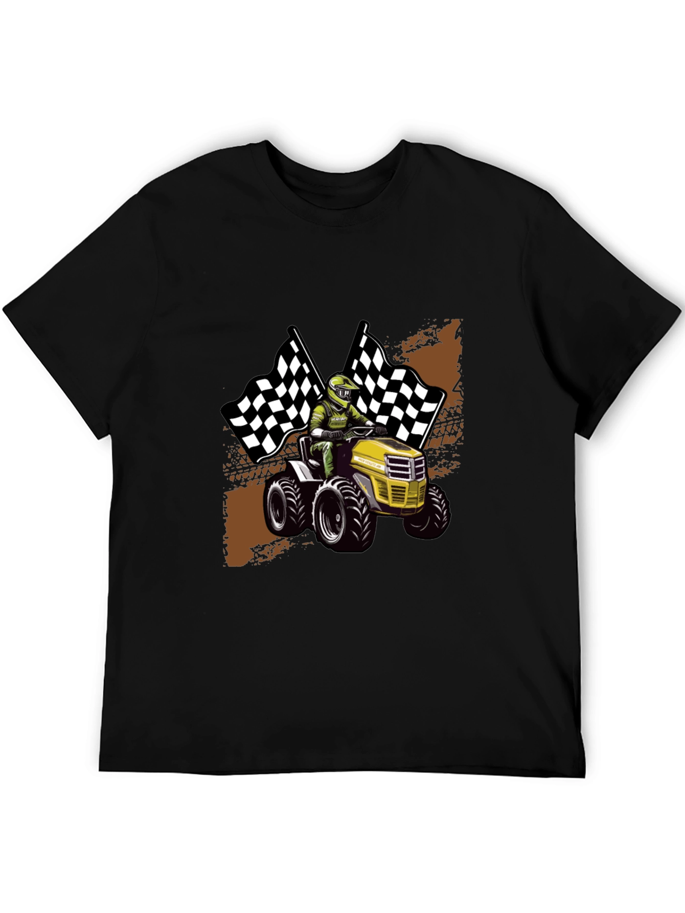 Funny Lawnmower Racing T-Shirt