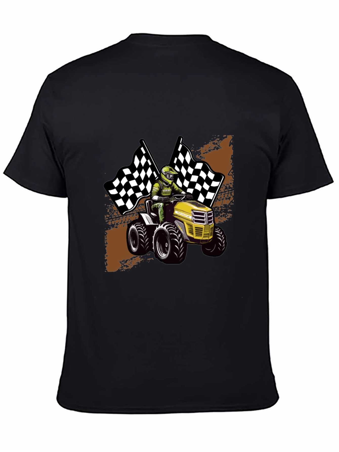 Funny Lawnmower Racing T-Shirt