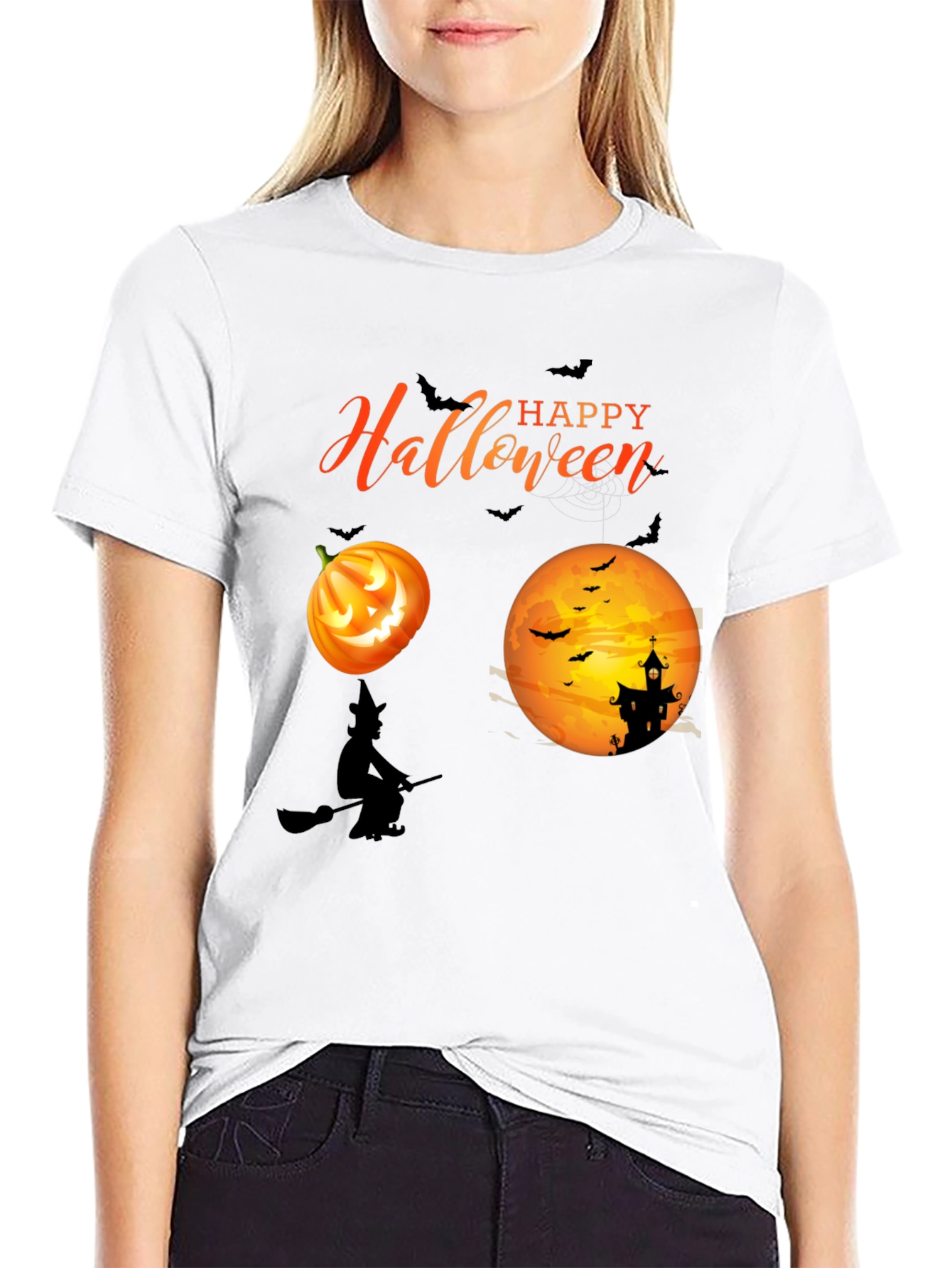 Halloween Graphic Tee - Spooky Season Shirt
